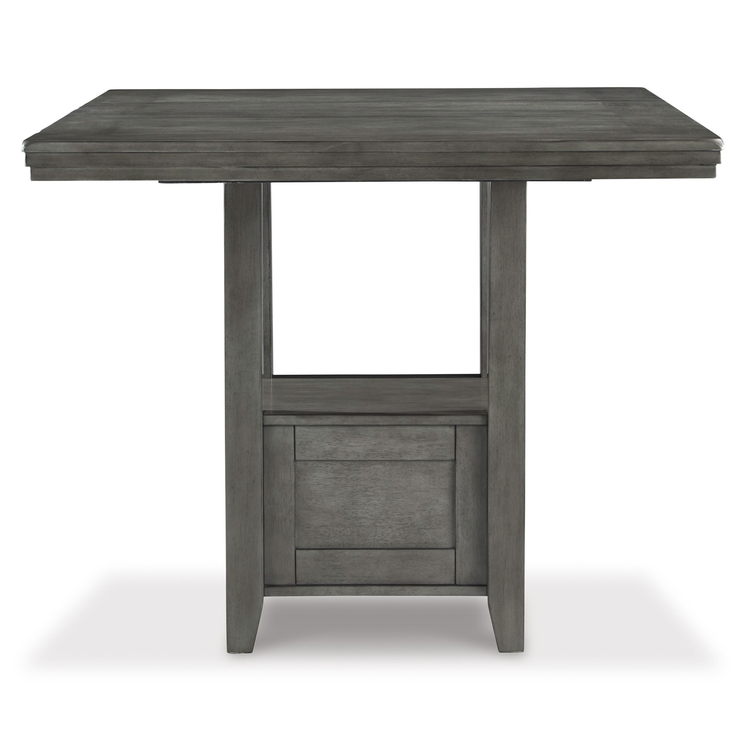 Hallanden Rectangular Wood Extendable Counter Height Dining Table