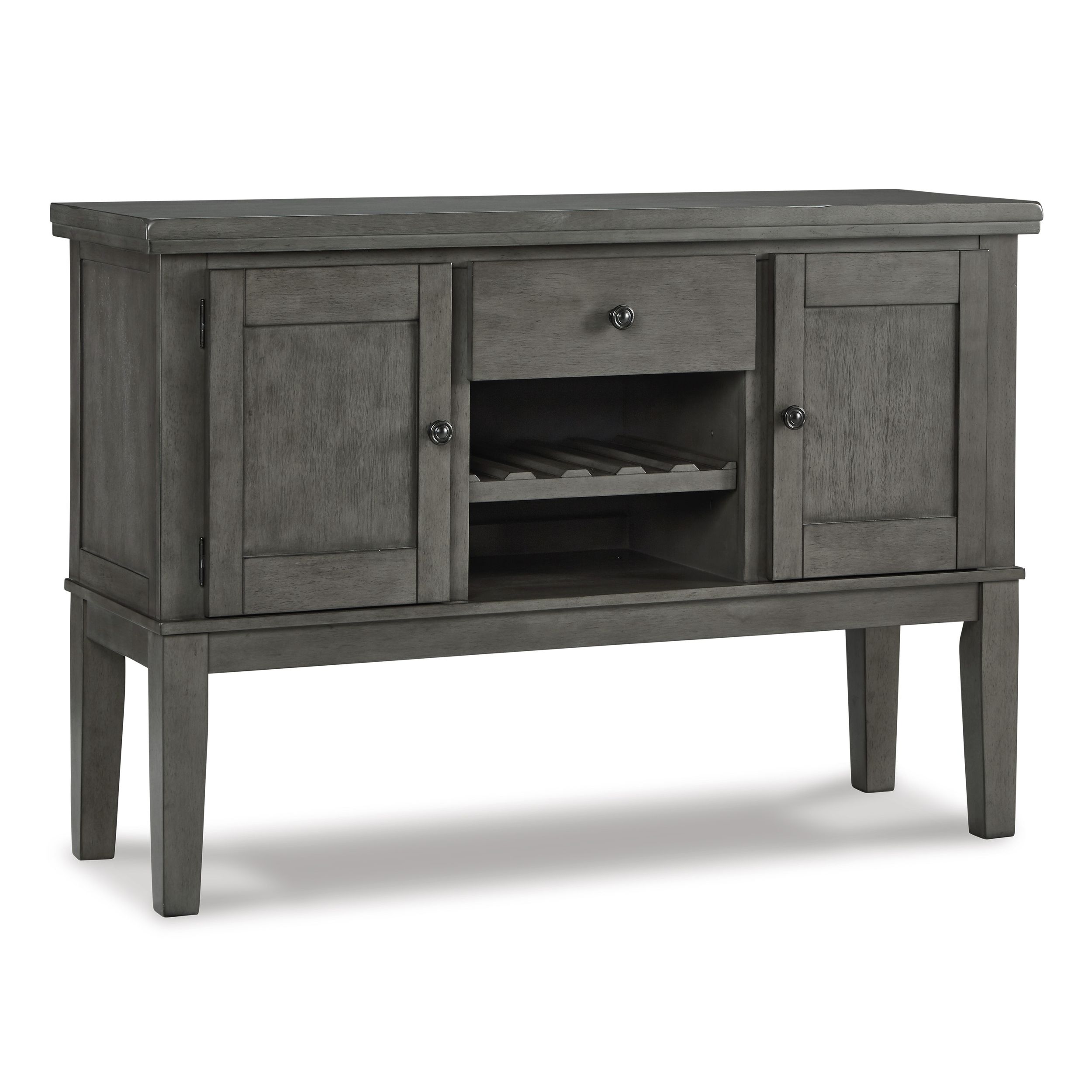 Hallanden Butterfly Extendable Dining Set - Gray | Ashley