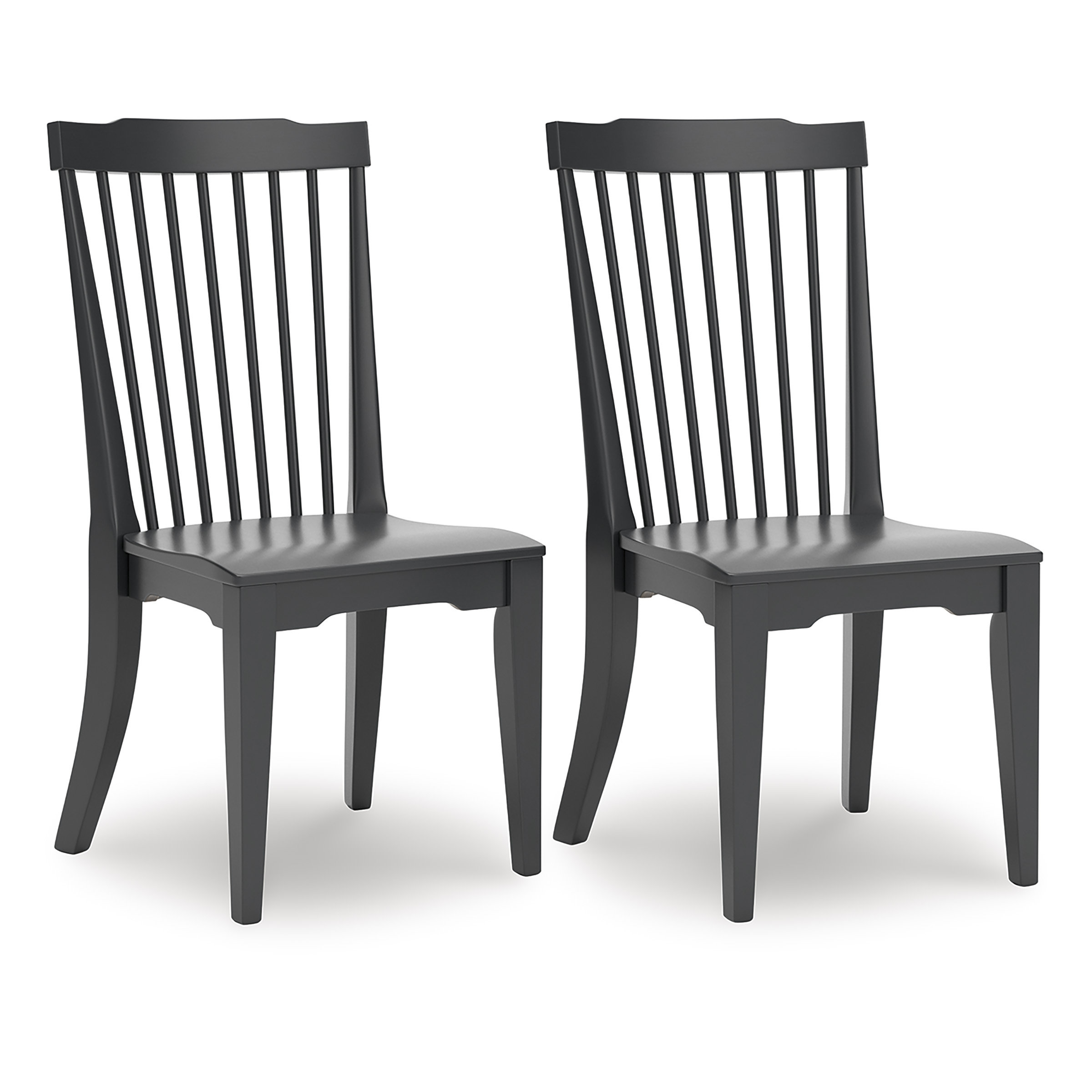 Brenkerton Two-Tone Dining Room Set | Grayish-Brown & Black