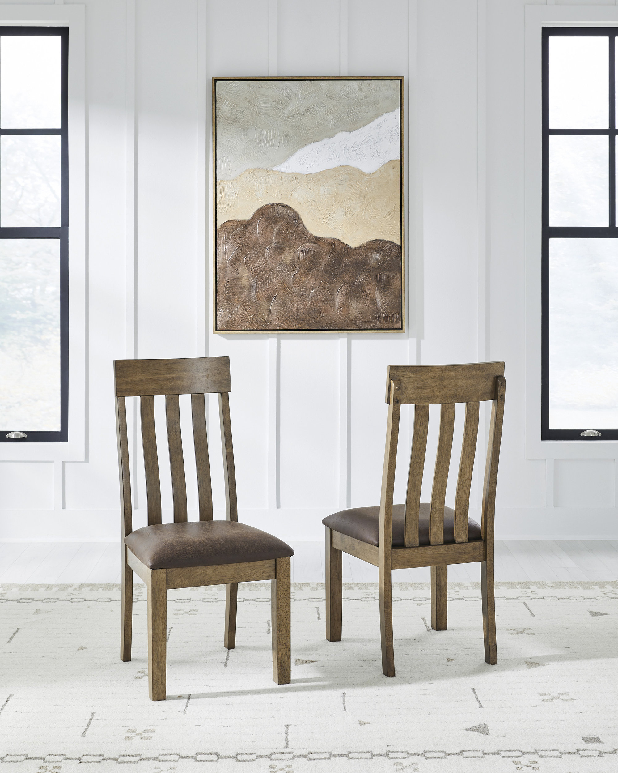 Urbinforte Butterfly Extendable Dining Set - Light Brown | Ashley