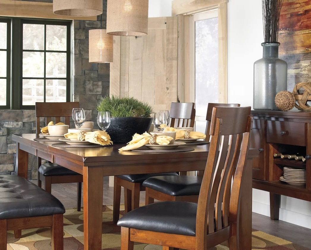 Ashley SM Ralene Wood Extendable Dining Table