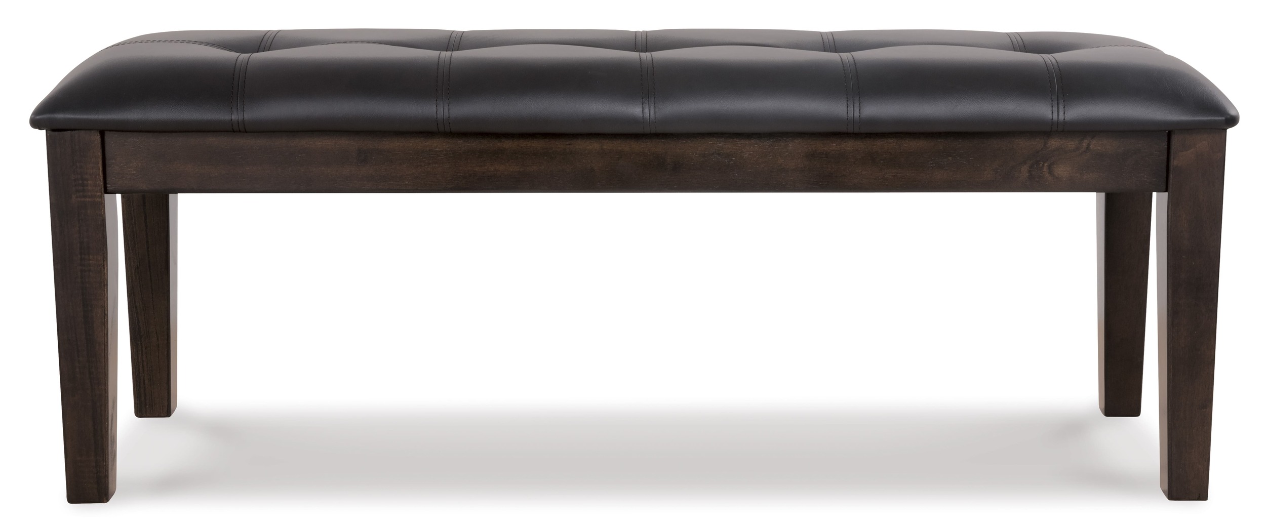 SM Haddigan Faux Leather/Wood Large Dining Bench