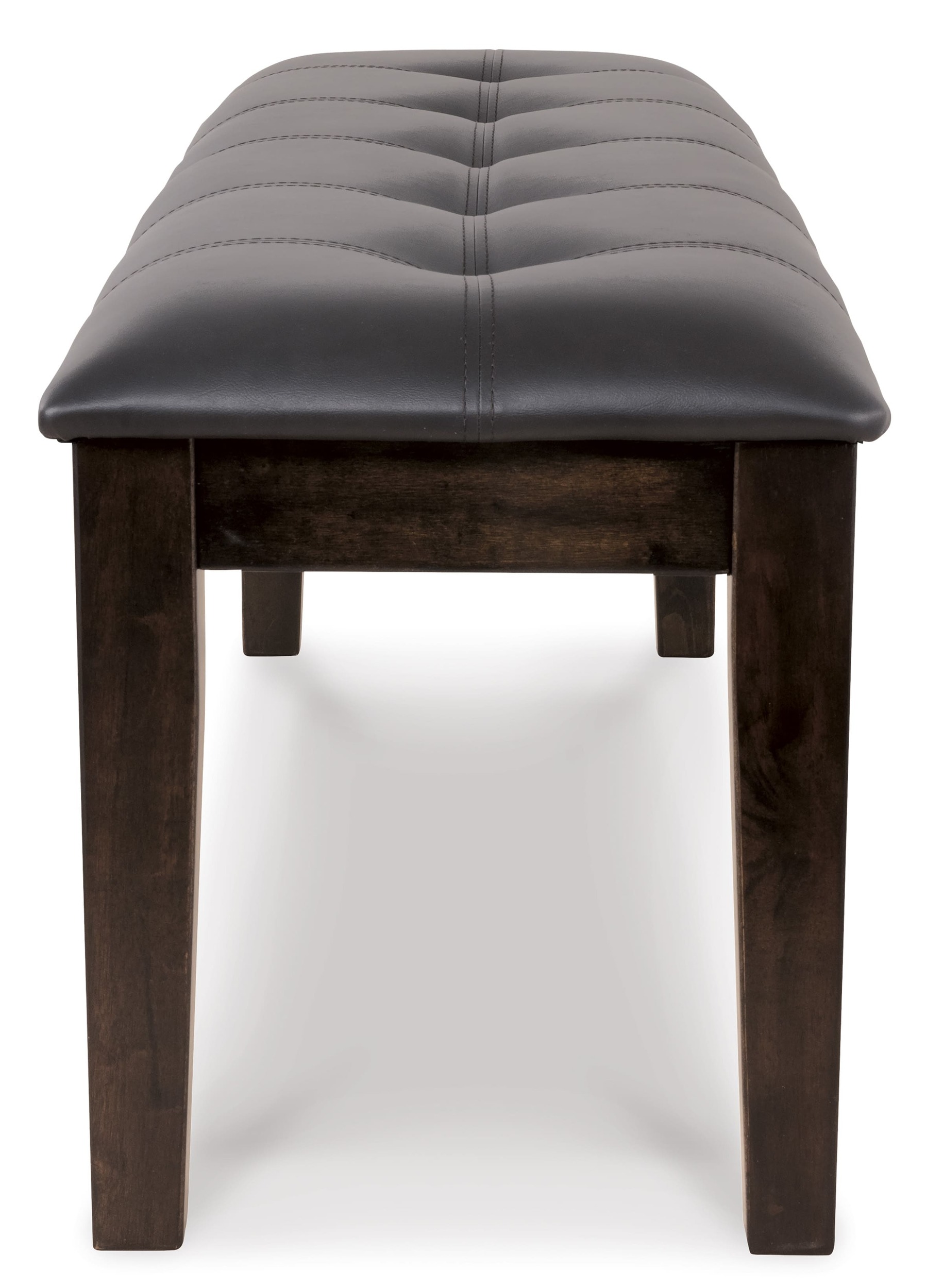 SM Haddigan Faux Leather/Wood Large Dining Bench