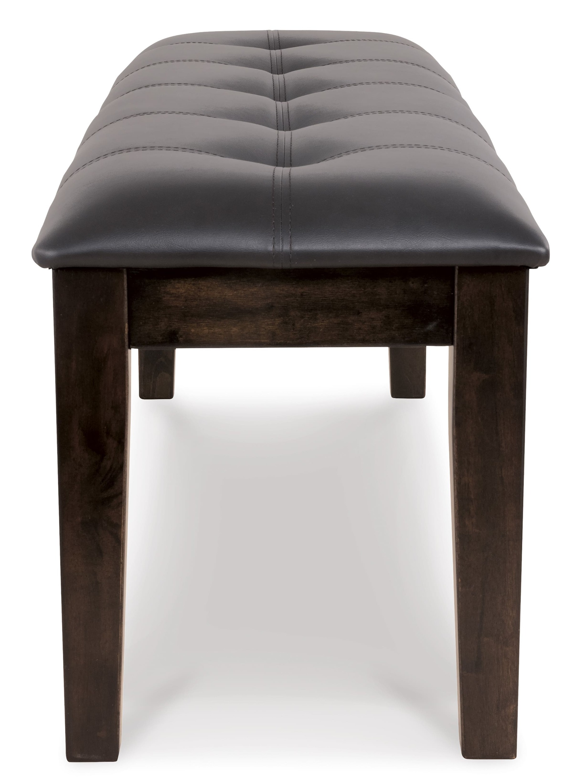 SM Haddigan Faux Leather/Wood Large Dining Bench