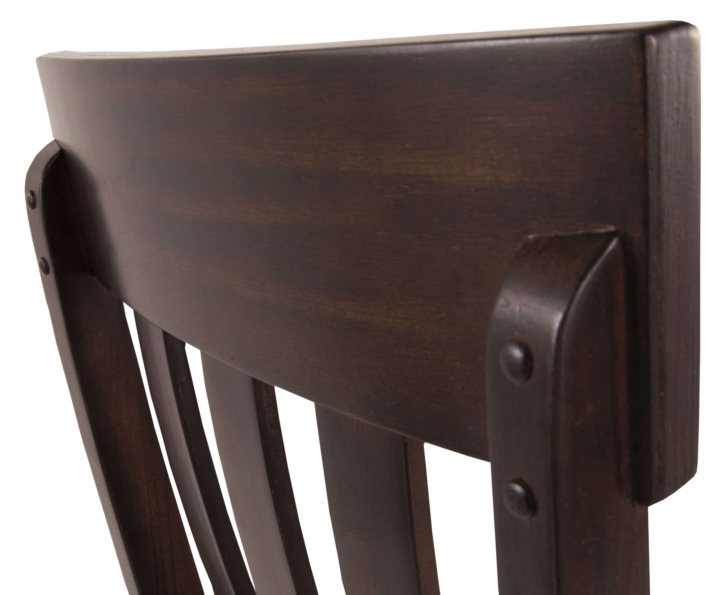 SM Haddigan Faux Leather/Wood Dining Side Chair