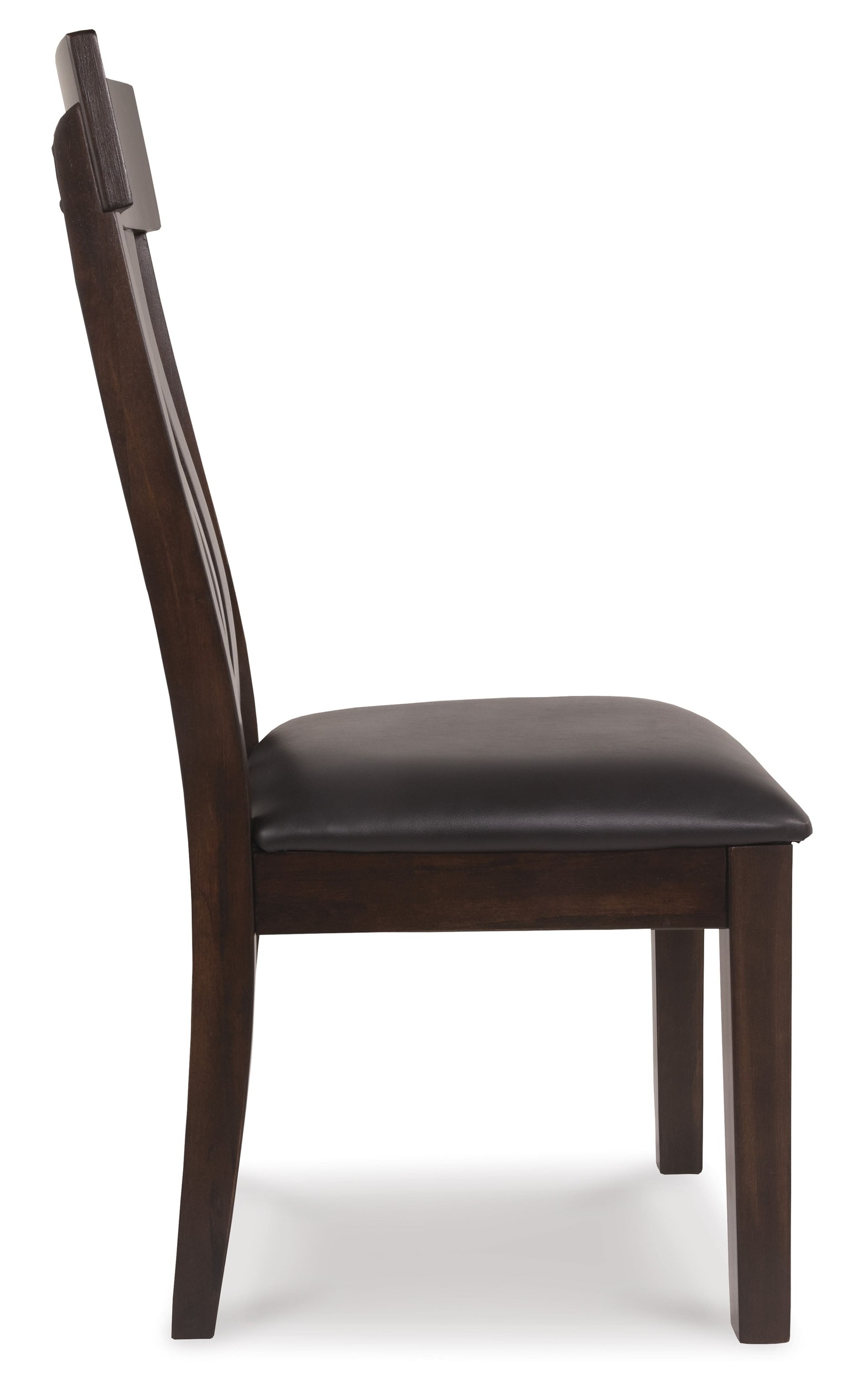 SM Haddigan Faux Leather/Wood Dining Side Chair