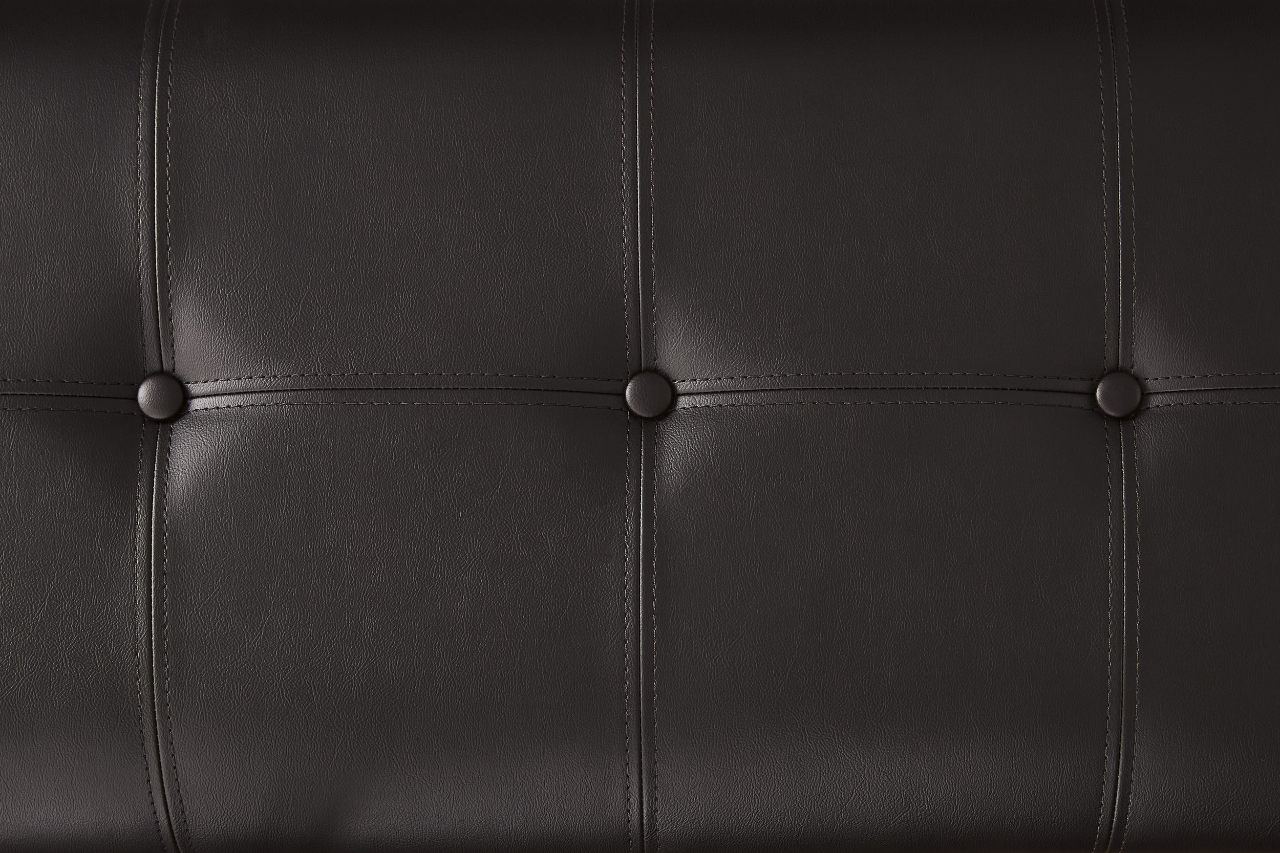 Haddigan Double Counter Bench - Upholstered Faux Leather | Sohomod