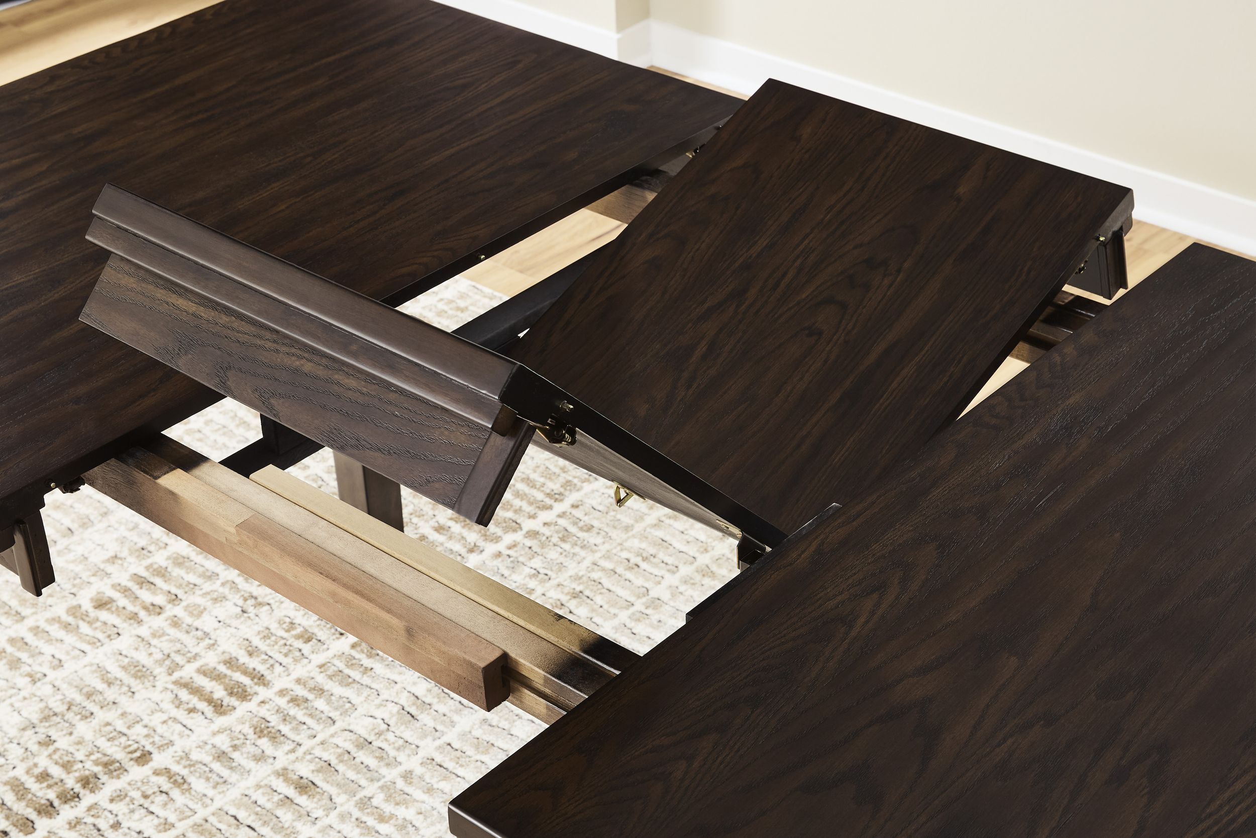 Haddigan Extendable Counter Height Table with Butterfly Leaf