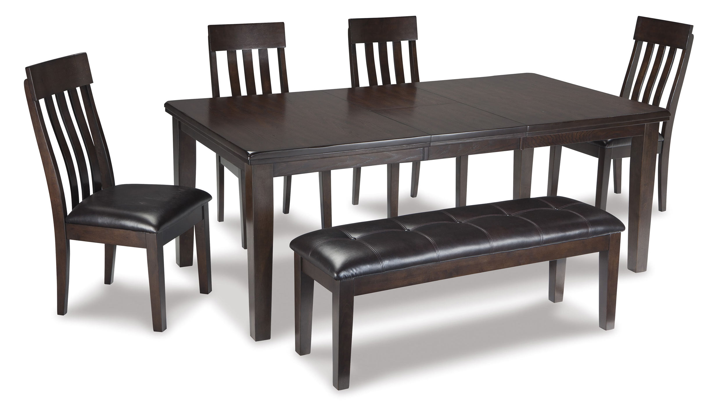SM Haddigan 5-Piece Wood Extendable Dining Room Set