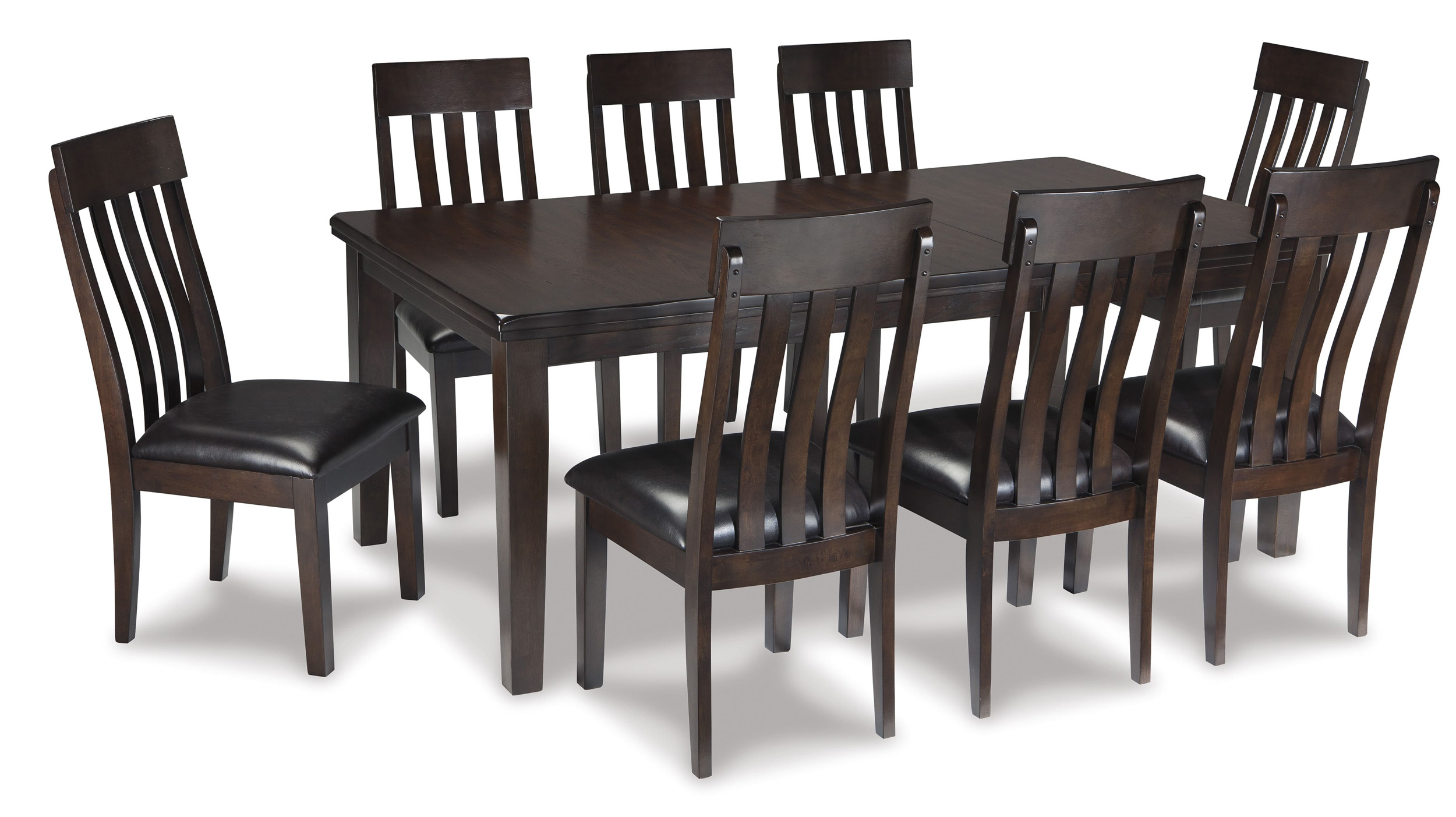 SM Haddigan Wood Rectangular Extendable Dining Table