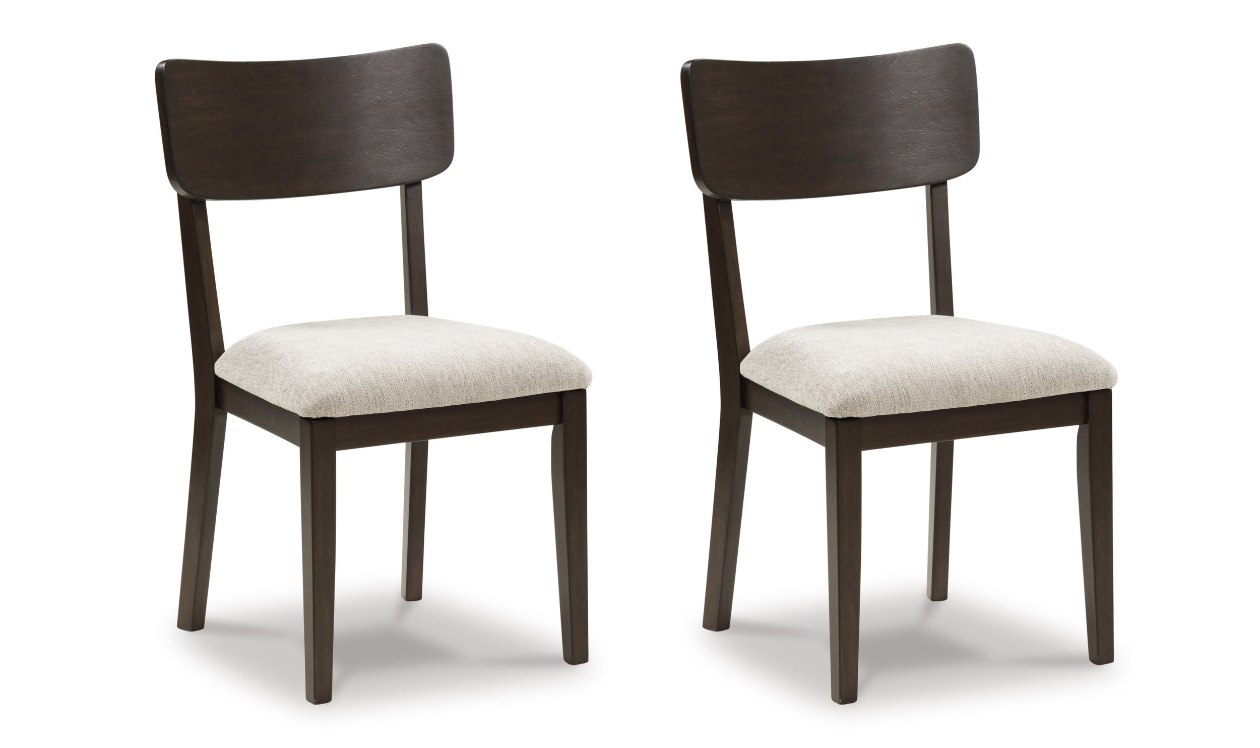 Mallenette 5-Piece Dining Set - Merlot Wood Table & 4 Chairs | Sohomod