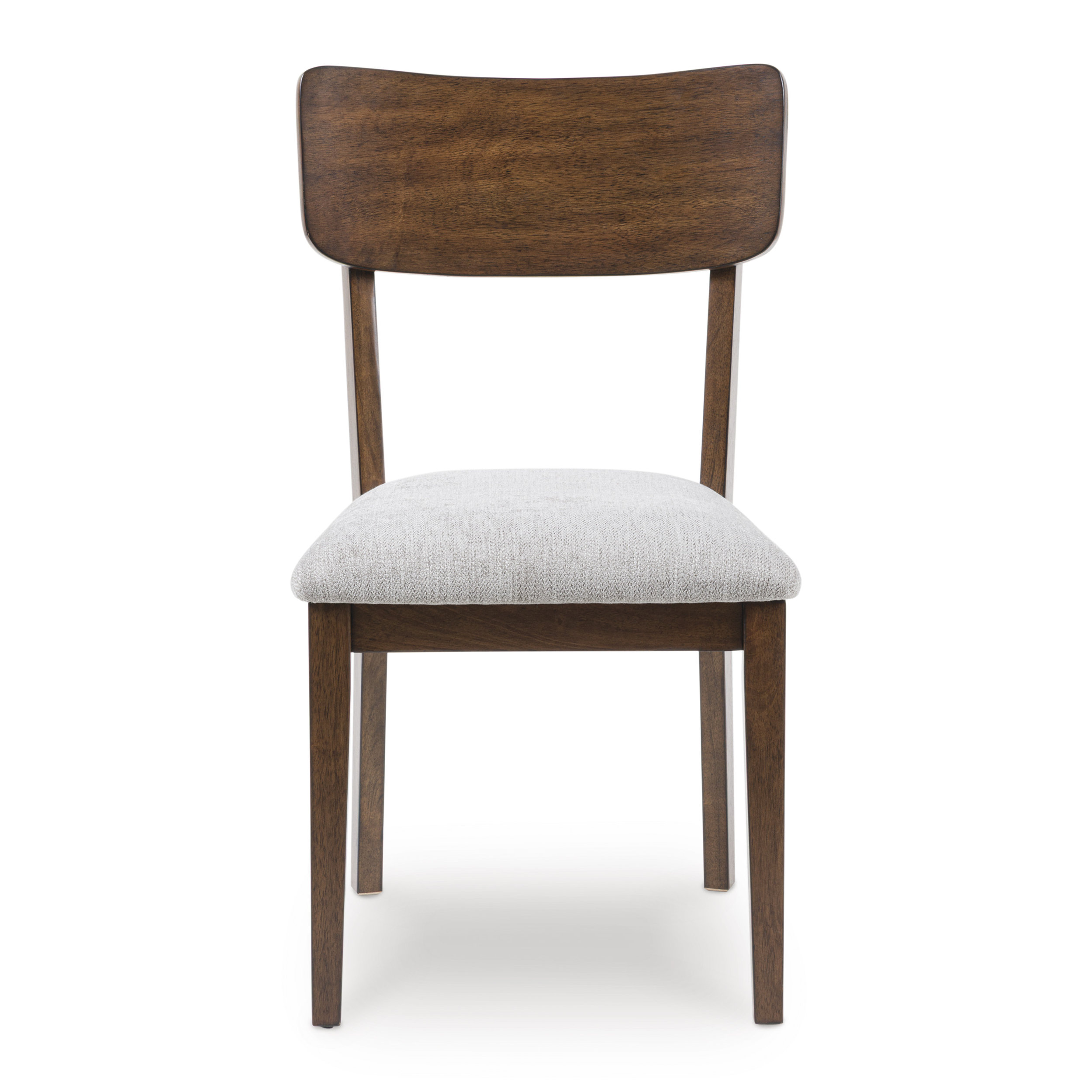 Tameride Upholstered Dining Side Chair | Warm Brown Finish