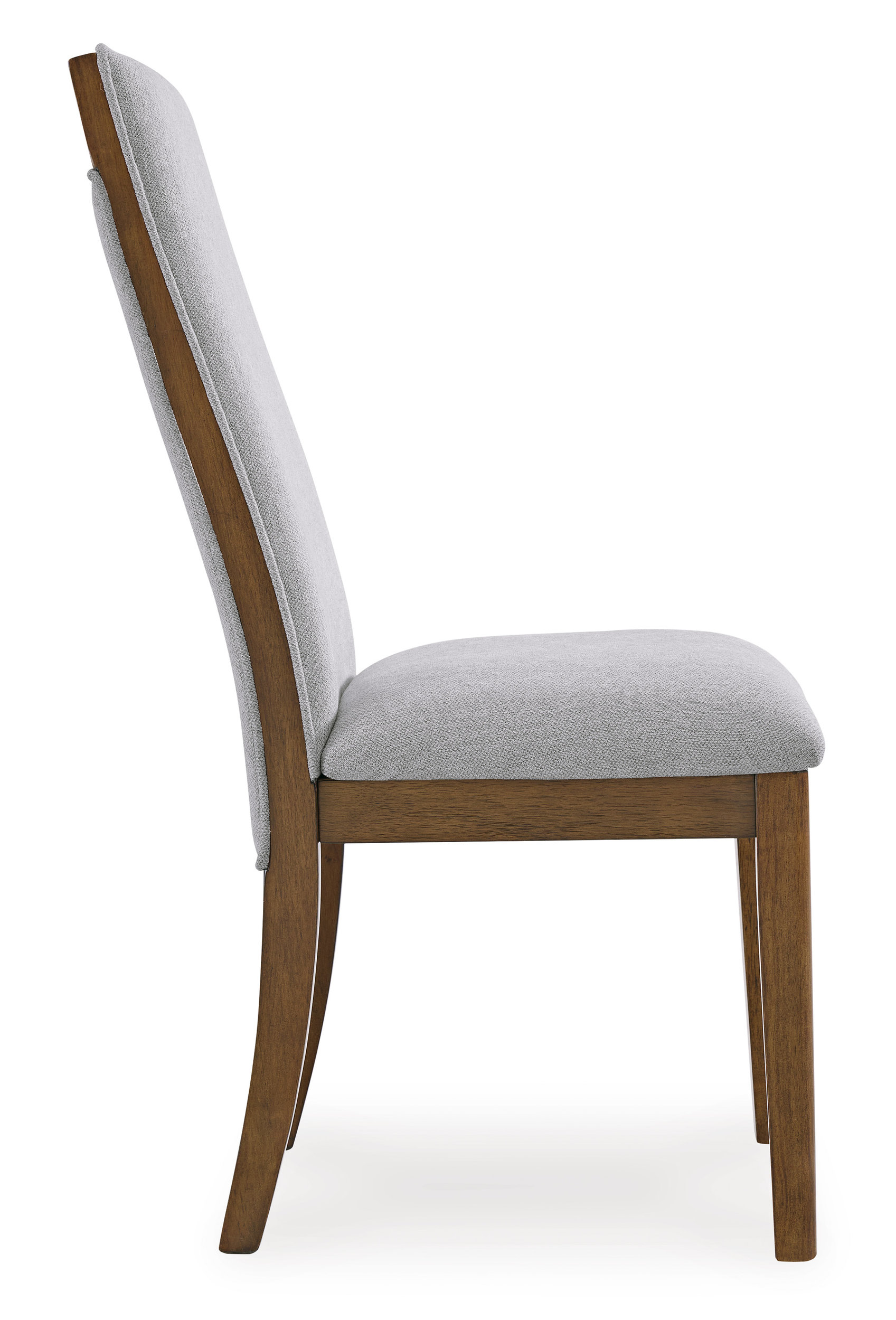 Lyncott Mid-Century Modern Dining Side Chair | Beige & Brown
