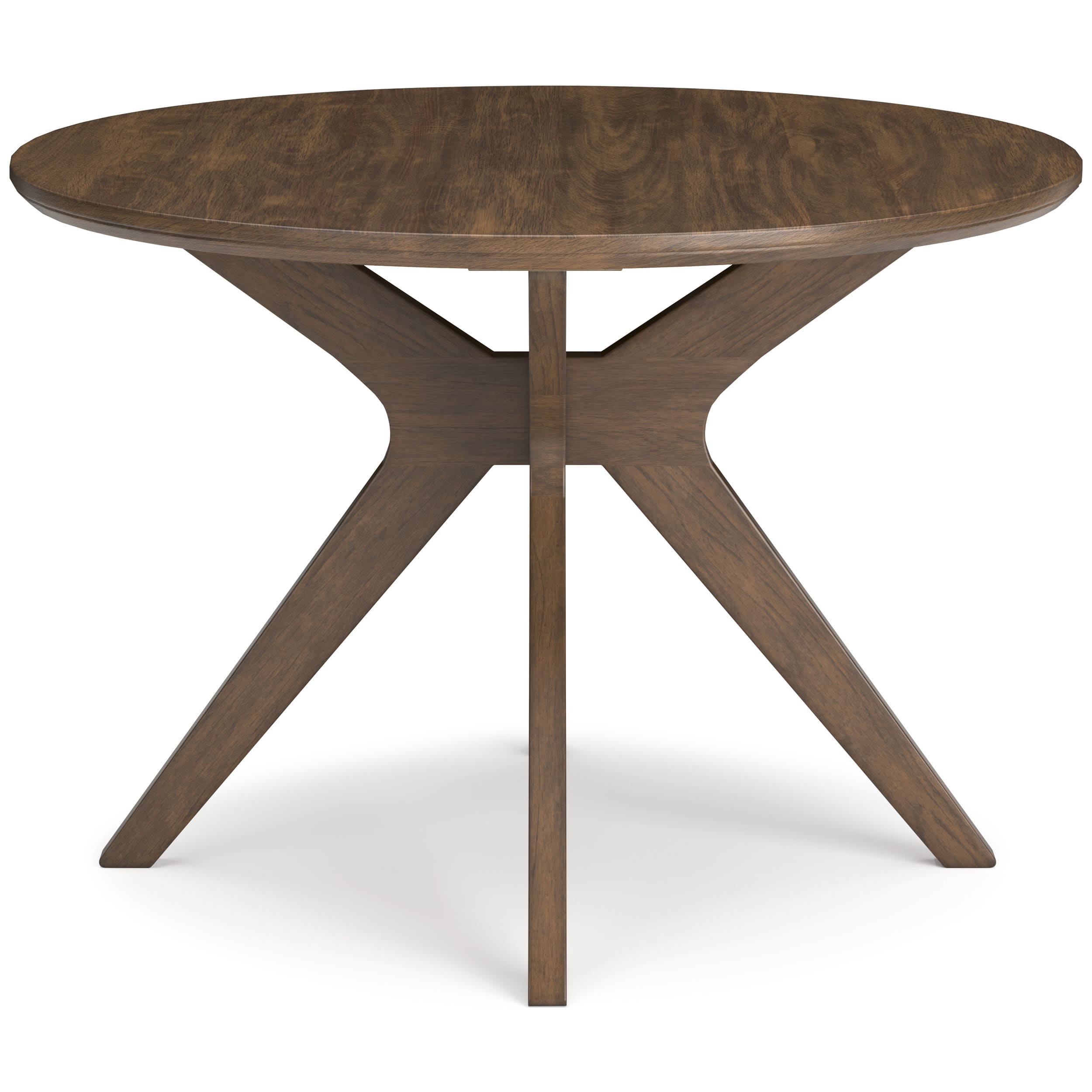 Lyncott Round Wood Dining Set - Dark Brown | Ashley Furniture