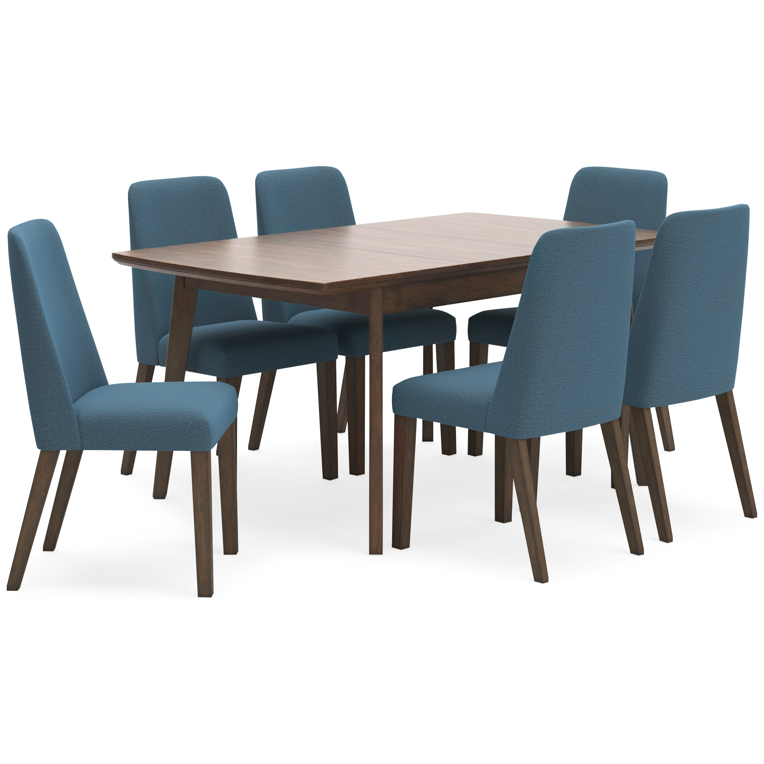 Lyncott Butterfly Extendable Dining Set - Brown | Ashley