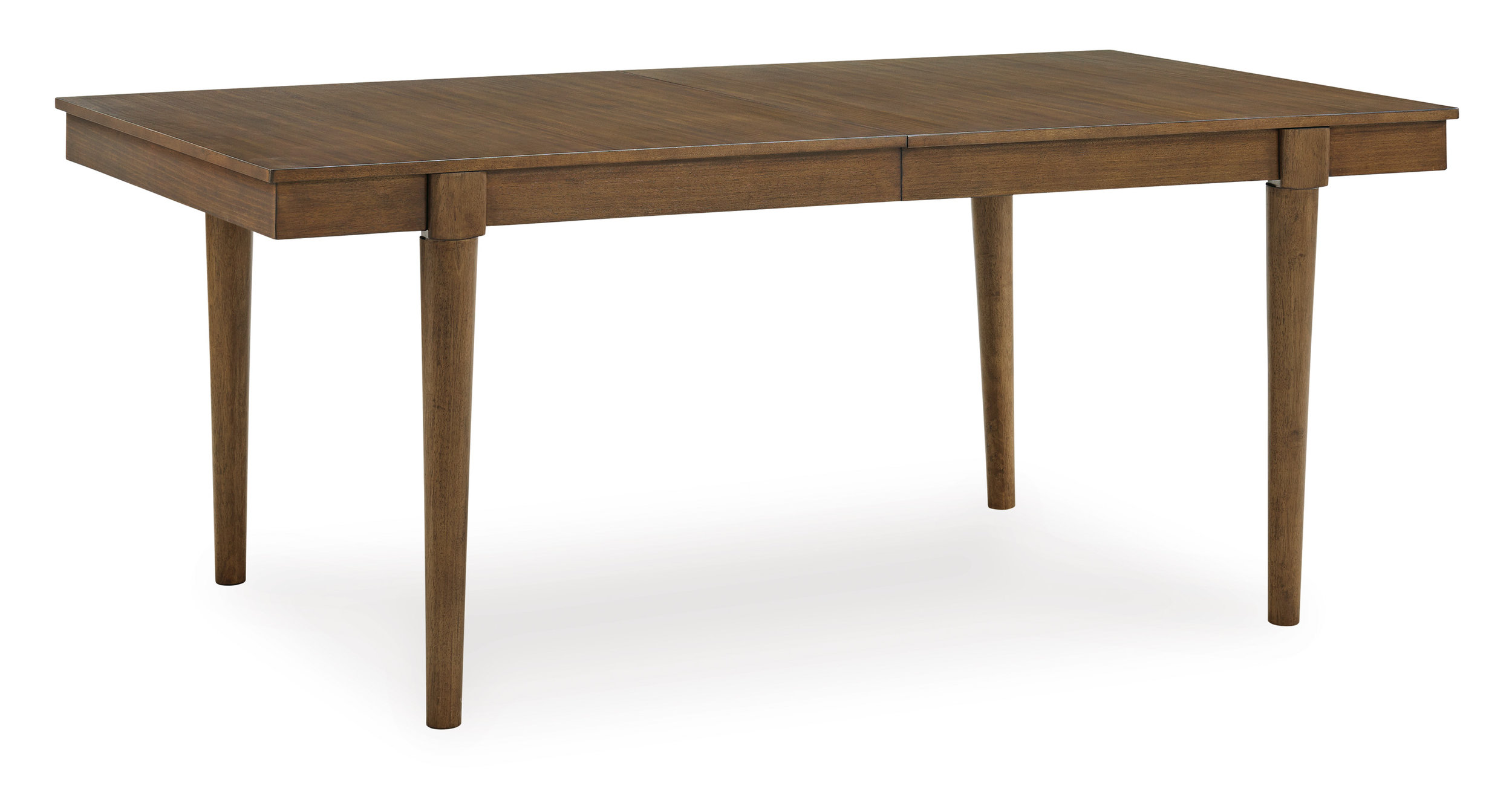 Lyncott Extendable Dining Set - Brown Trestle Base | Ashley
