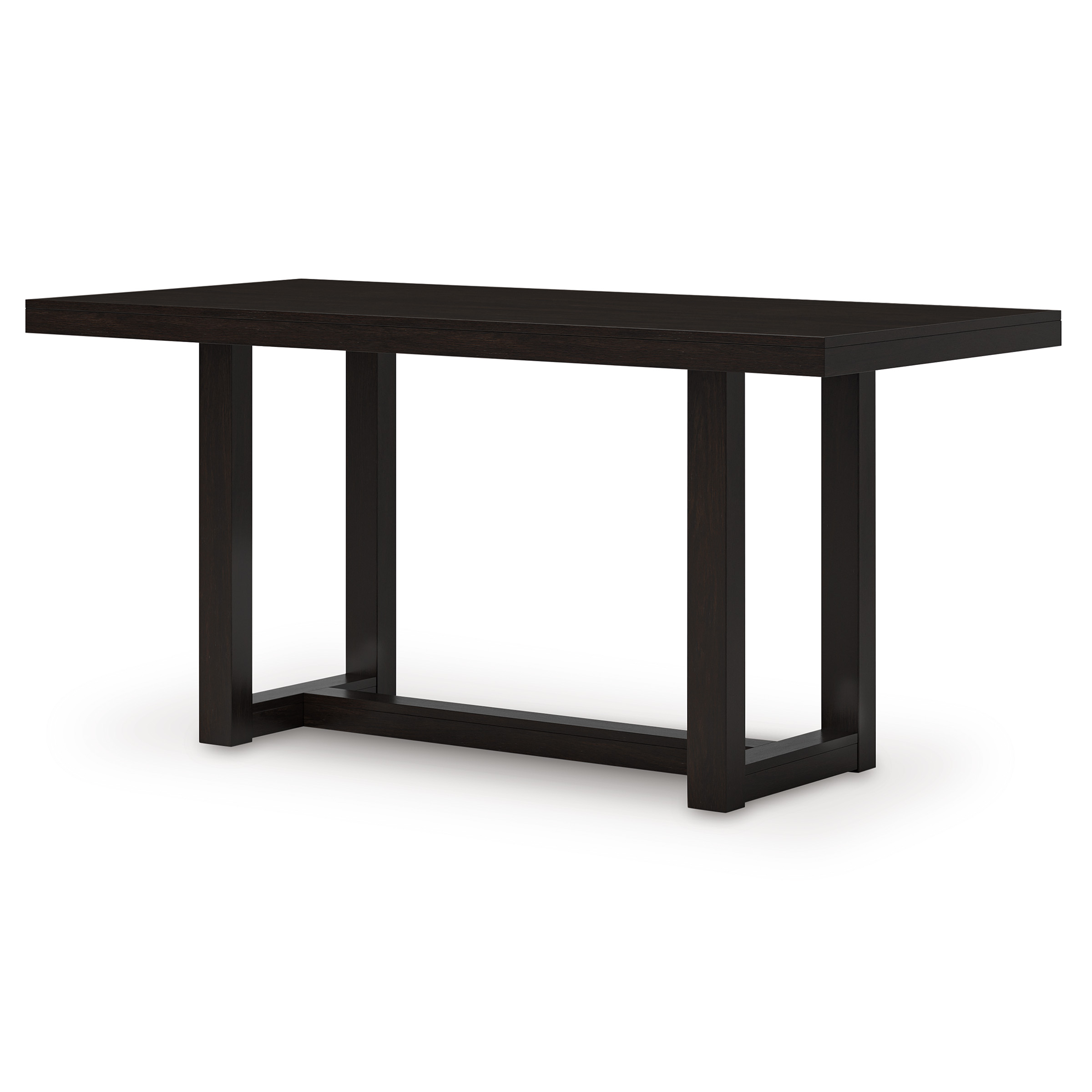 Neymorton Wood Counter Height Dining Table with Storage