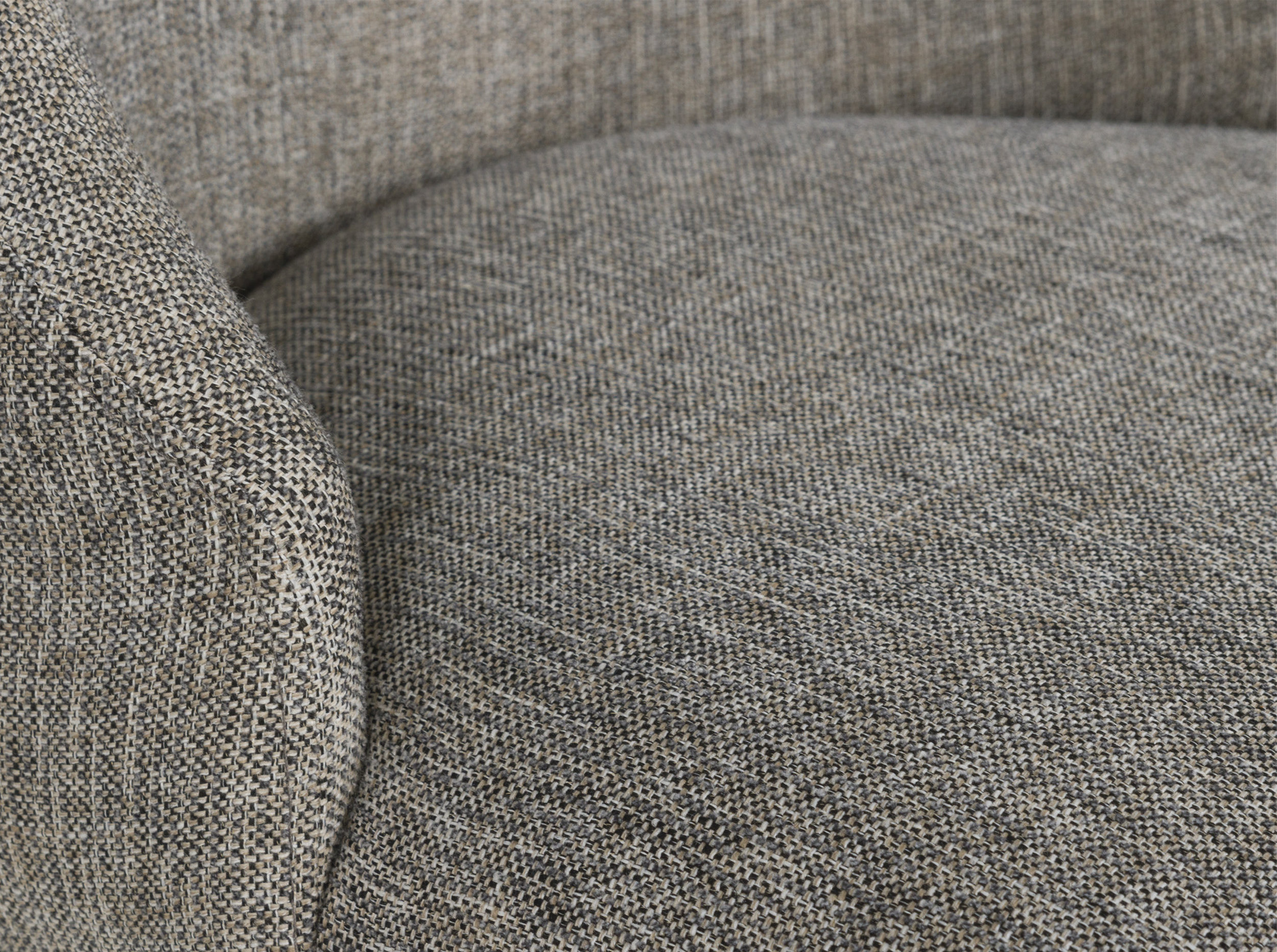 Neymorton Swivel Barstool - Gray Upholstered & Wood | Sohomod