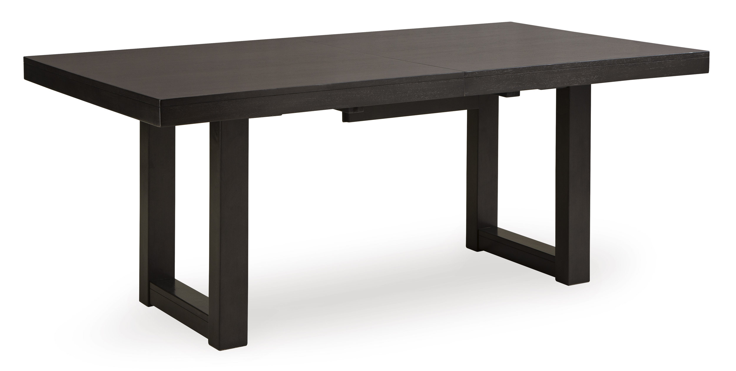 Neymorton Butterfly Extendable Dining Set - Dark Brown | Ashley