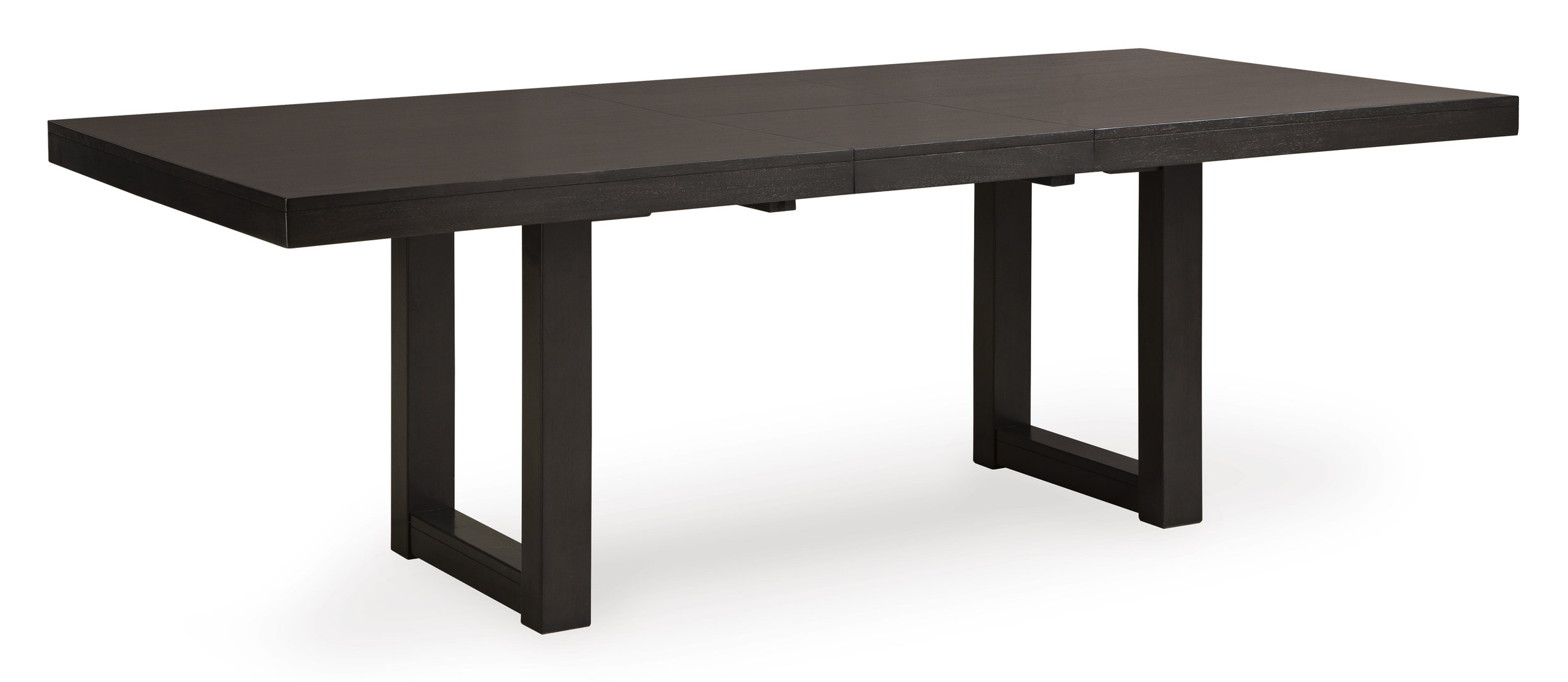 Neymorton Butterfly Extendable Dining Set - Dark Brown | Ashley