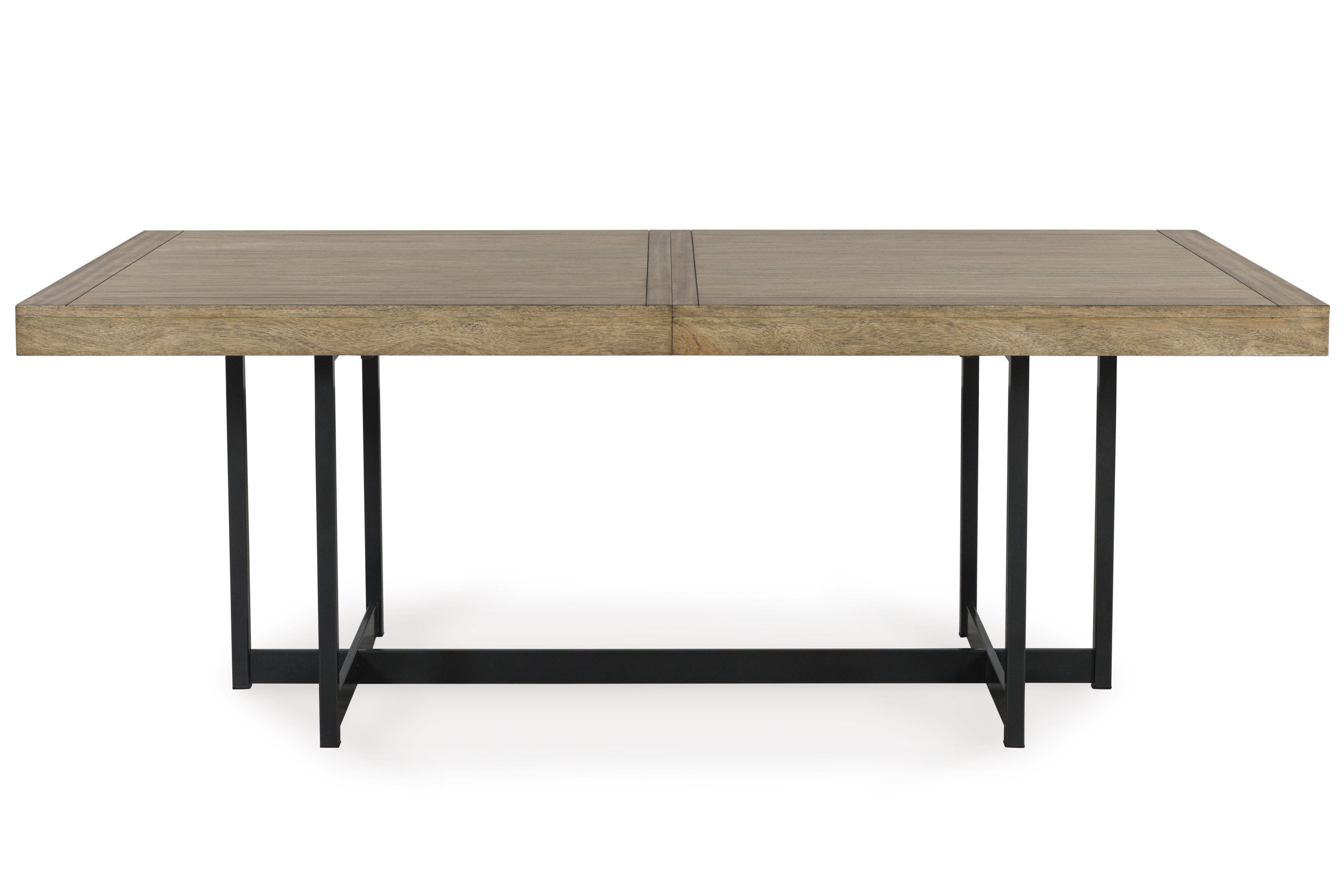 Tomtyn Extendable Dining Set - Light Brown & Metal | Ashley
