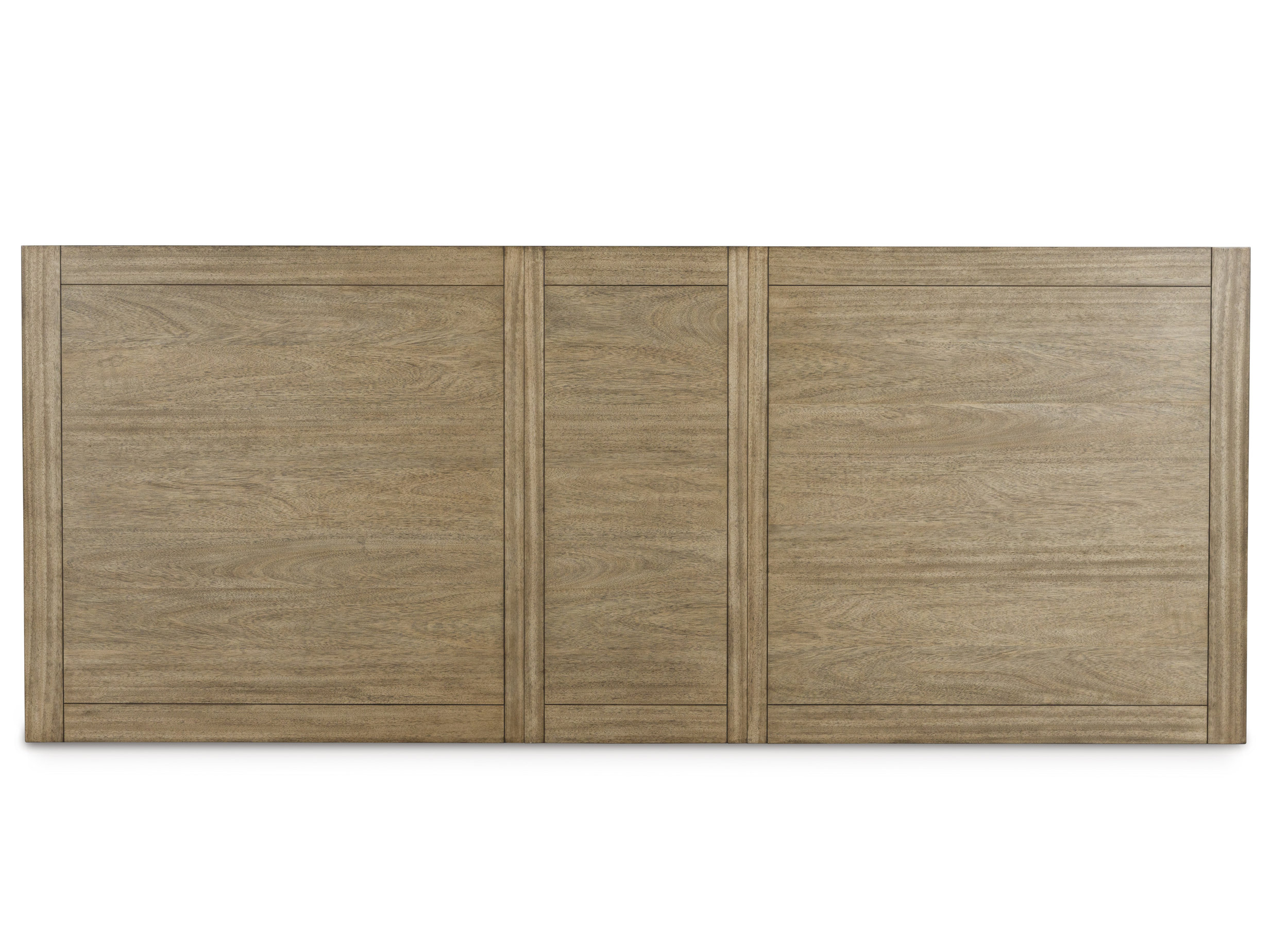 Tomtyn Extendable Dining Table - Light Brown Wood & Metal | Seats 8