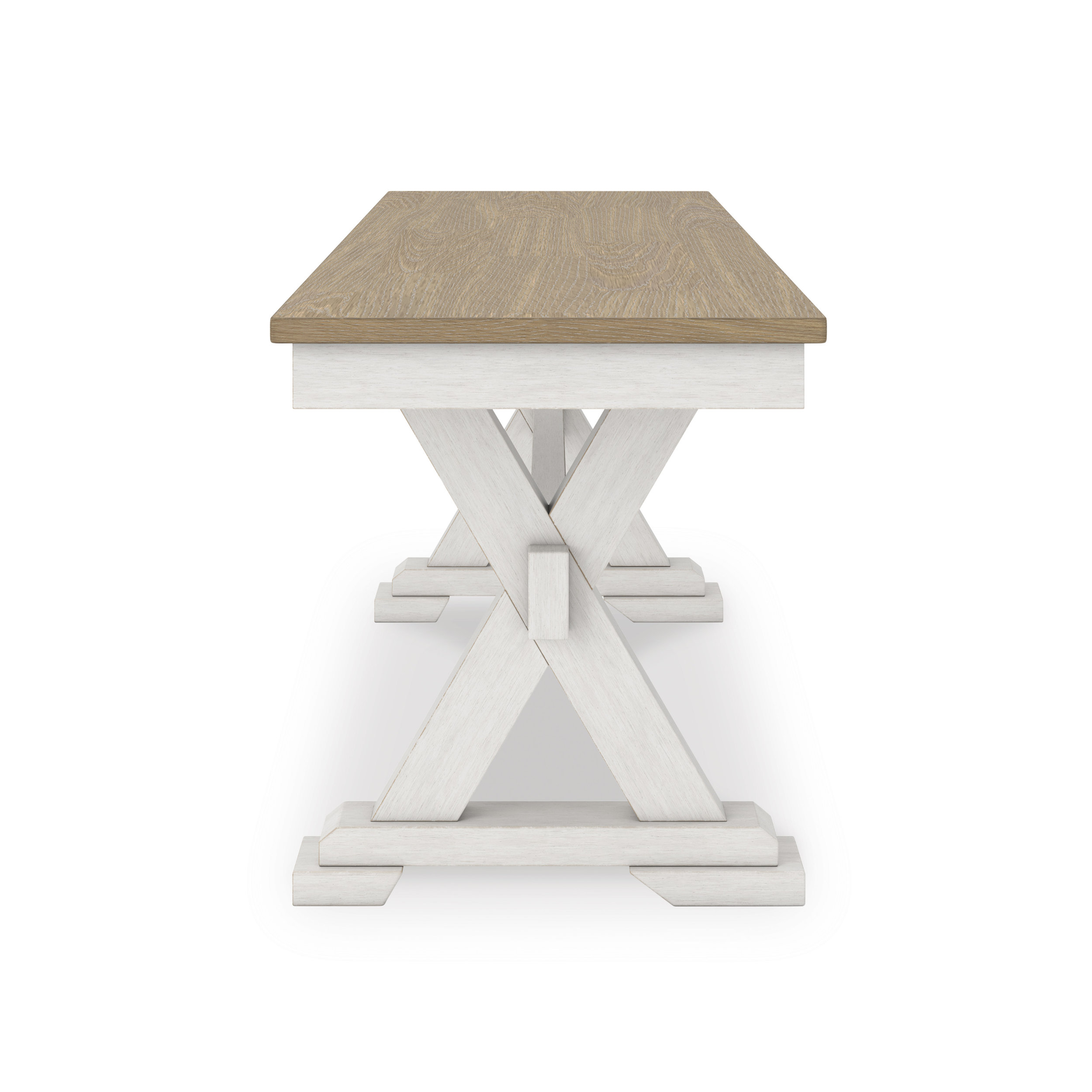 Purlaney Butterfly Extendable Dining Set - Two-Tone | Ashley