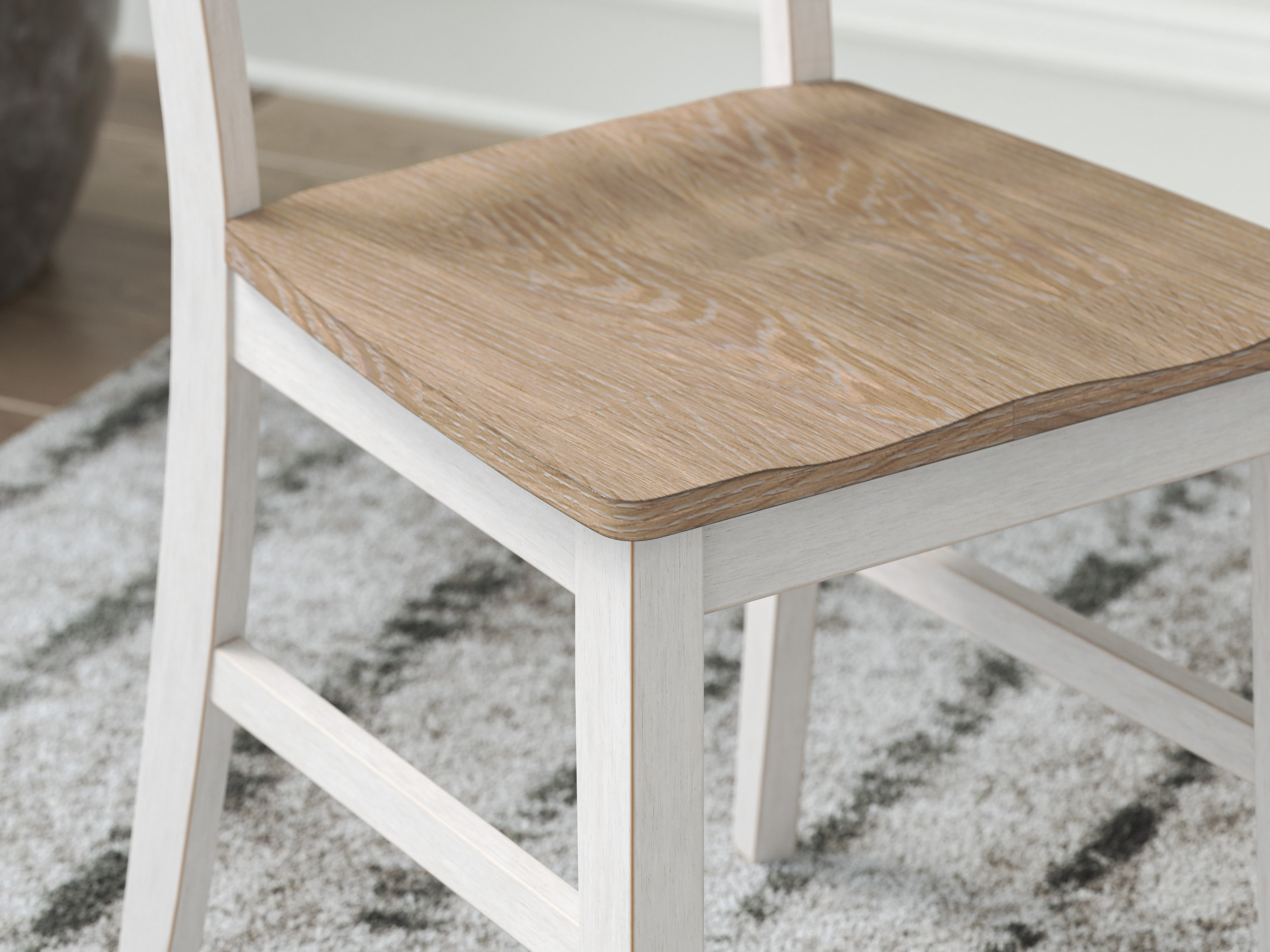 Purlaney Butterfly Extendable Dining Set - Two-Tone | Ashley