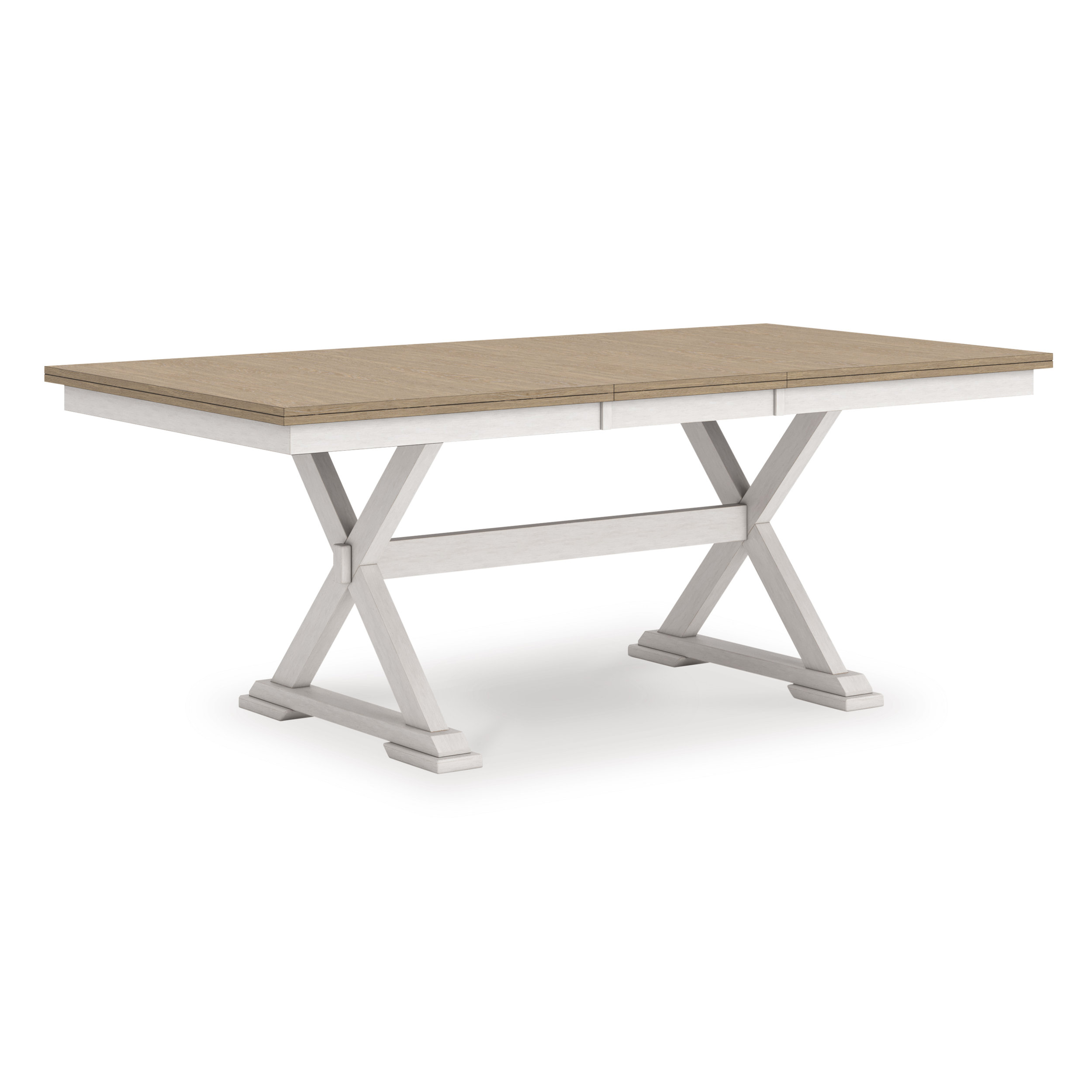 Purlaney Butterfly Extendable Dining Set - Two-Tone | Ashley