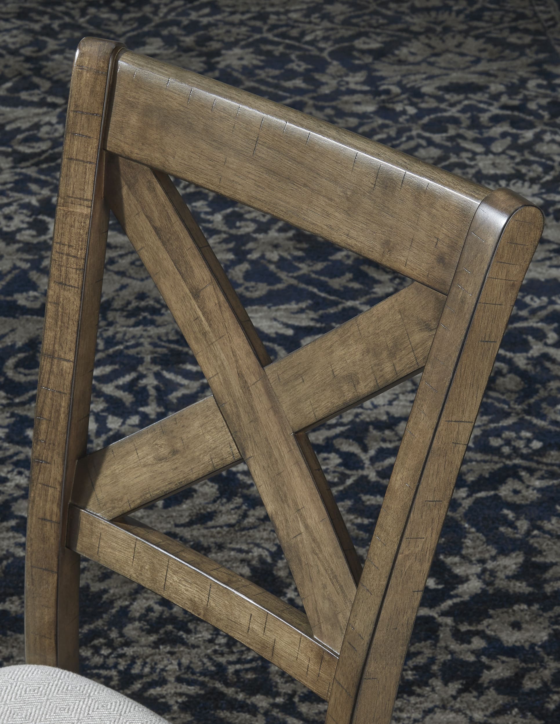 SM Moriville Polyester/Wood Dining Side Chair