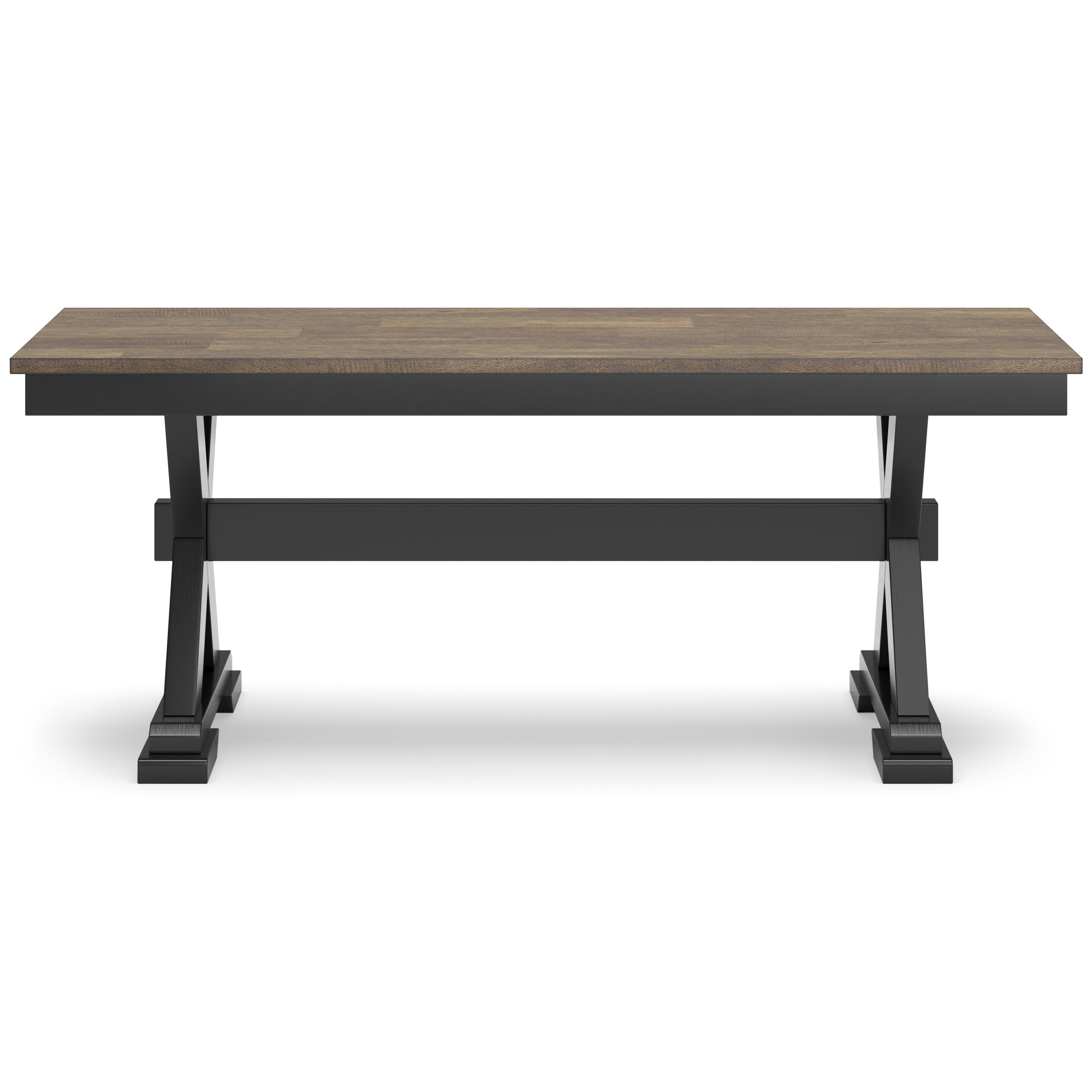 Wildenauer Dining Bench | Two-Tone Farmhouse Seating