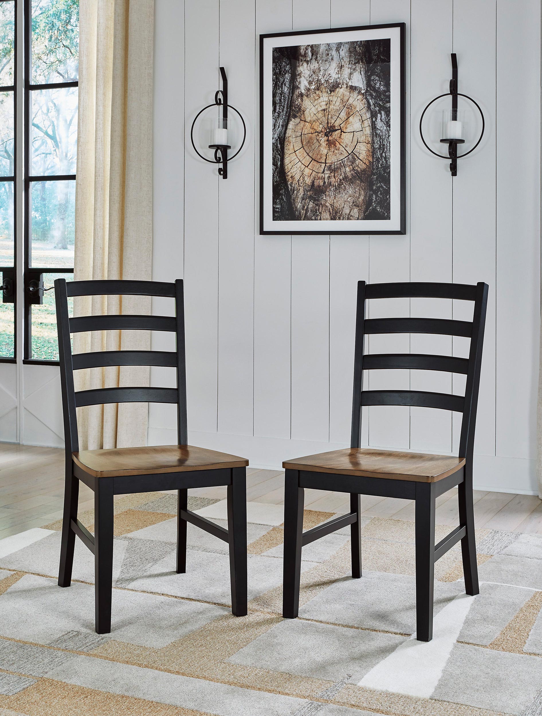 Wildenauer Extendable Dining Set - Brown & Black | Ashley
