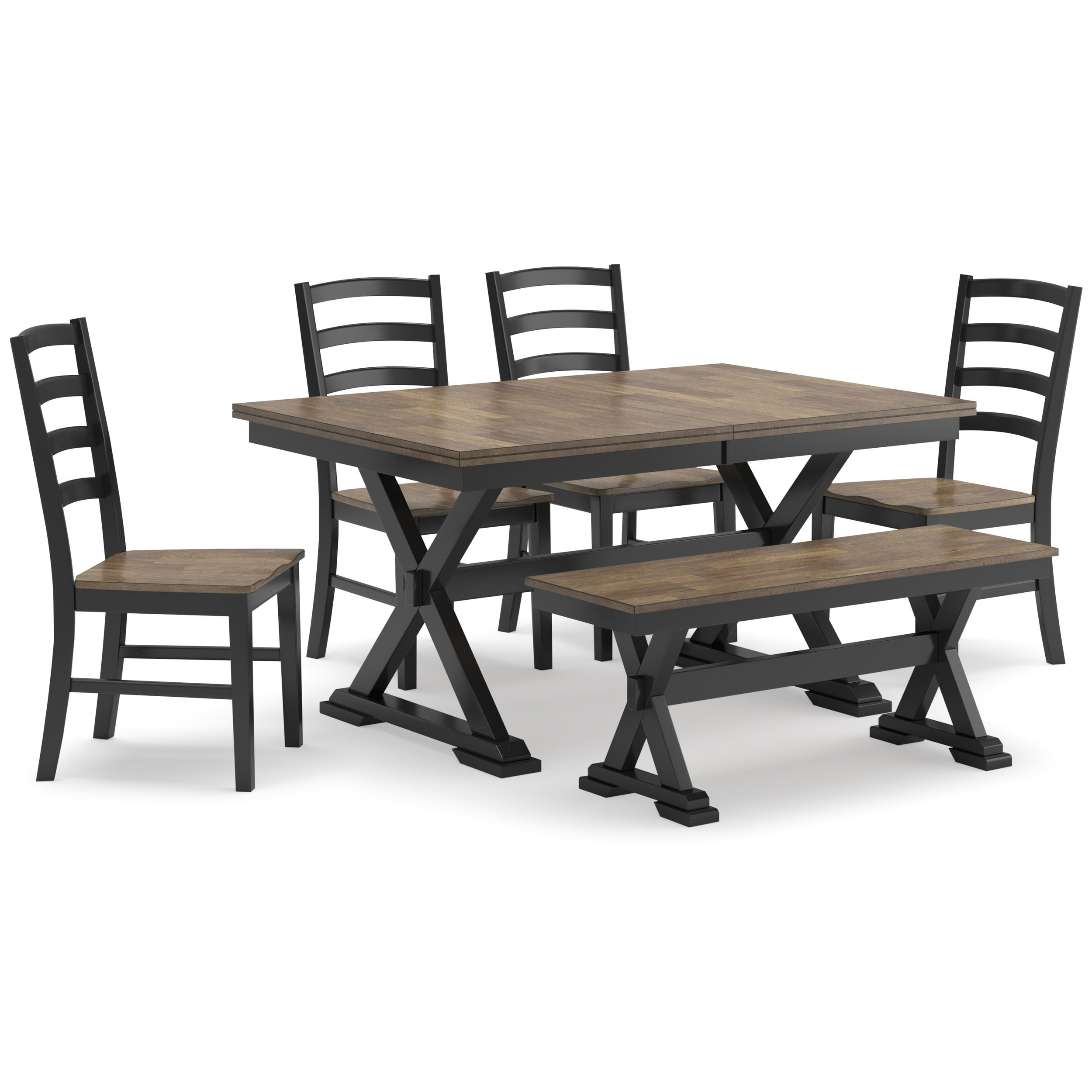 Wildenauer Wood Extendable Dining Table - Seats 8