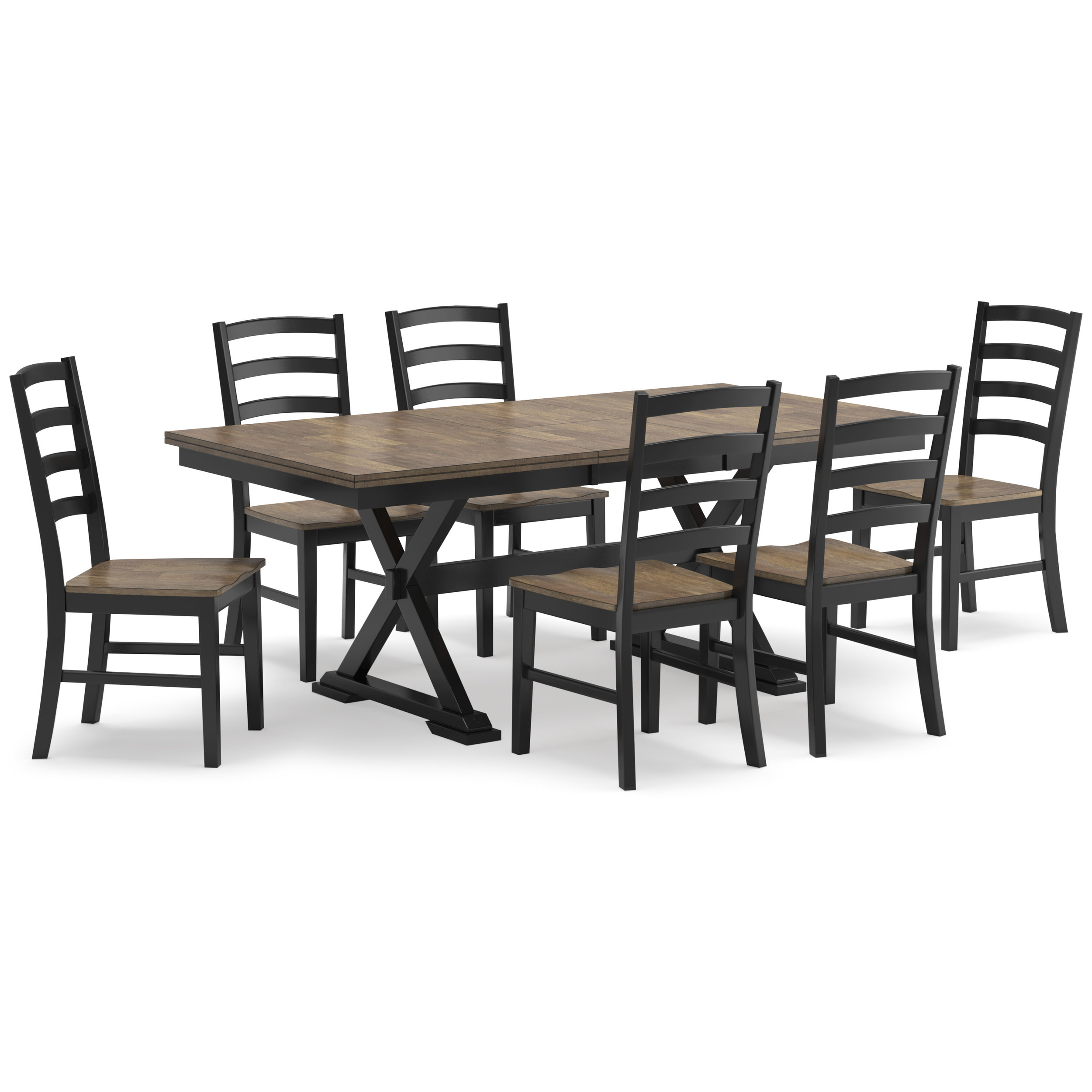 Wildenauer Wood Extendable Dining Table - Seats 8