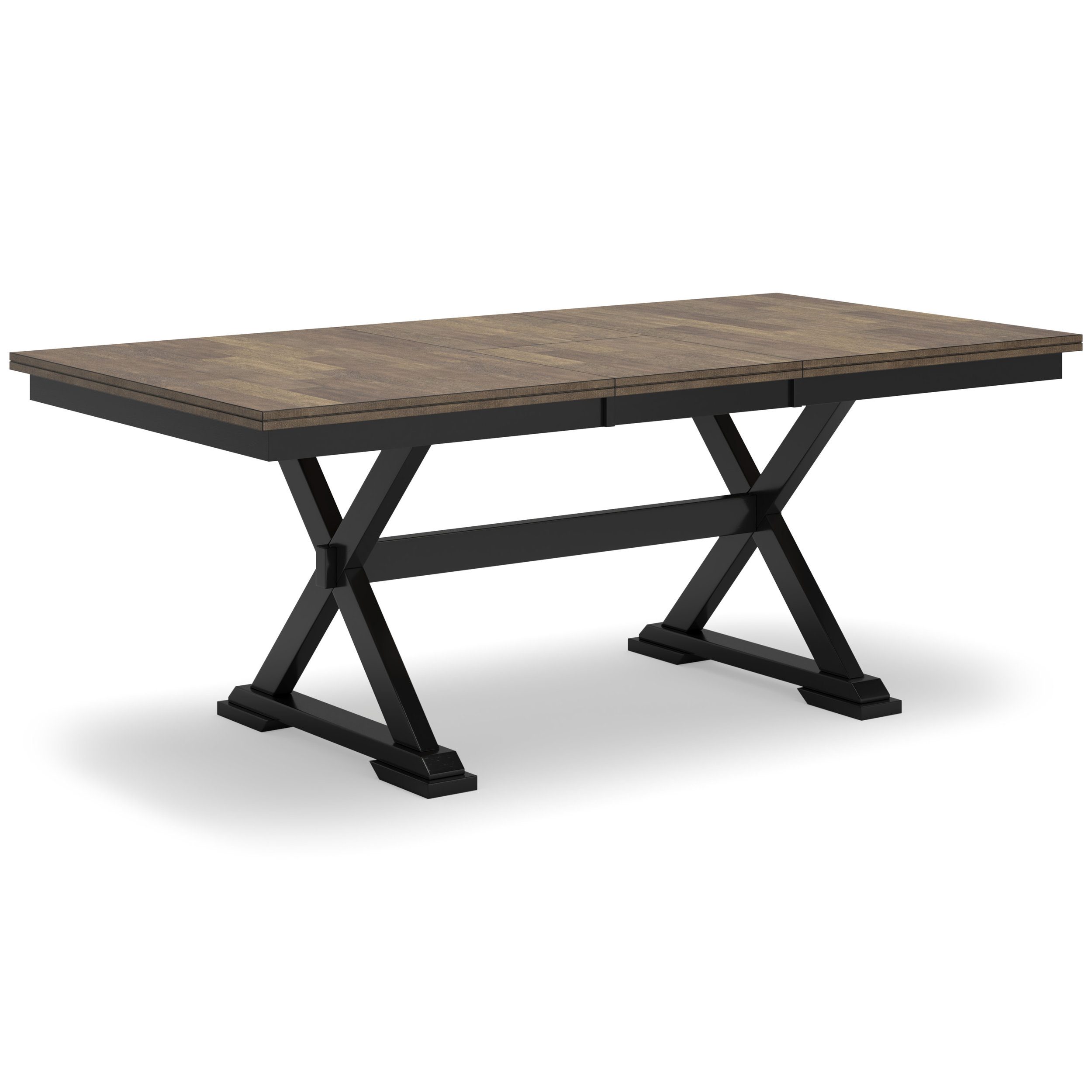 Wildenauer Extendable Dining Set - Brown & Black | Ashley