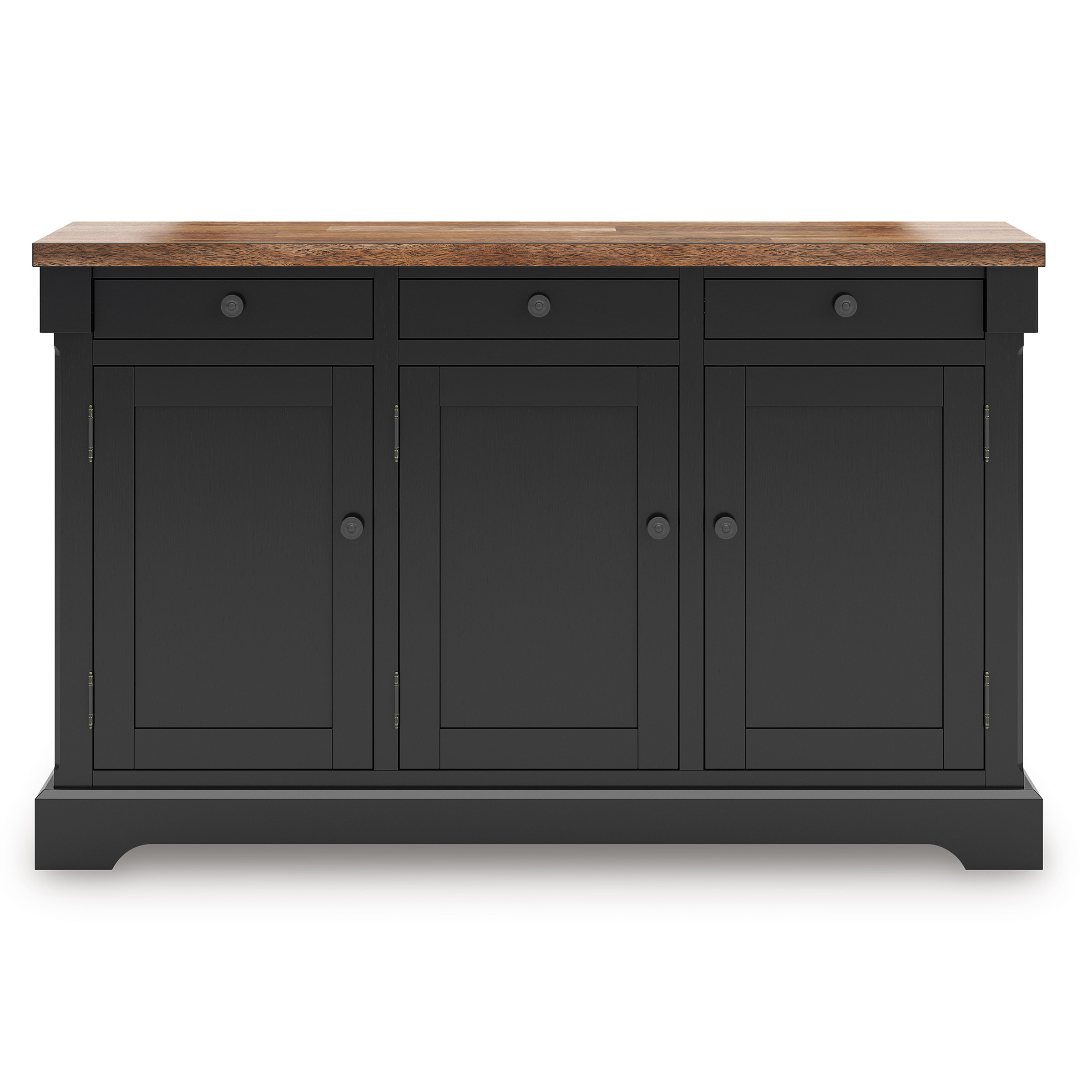 Wildenauer Extendable Dining Set - Brown & Black | Ashley