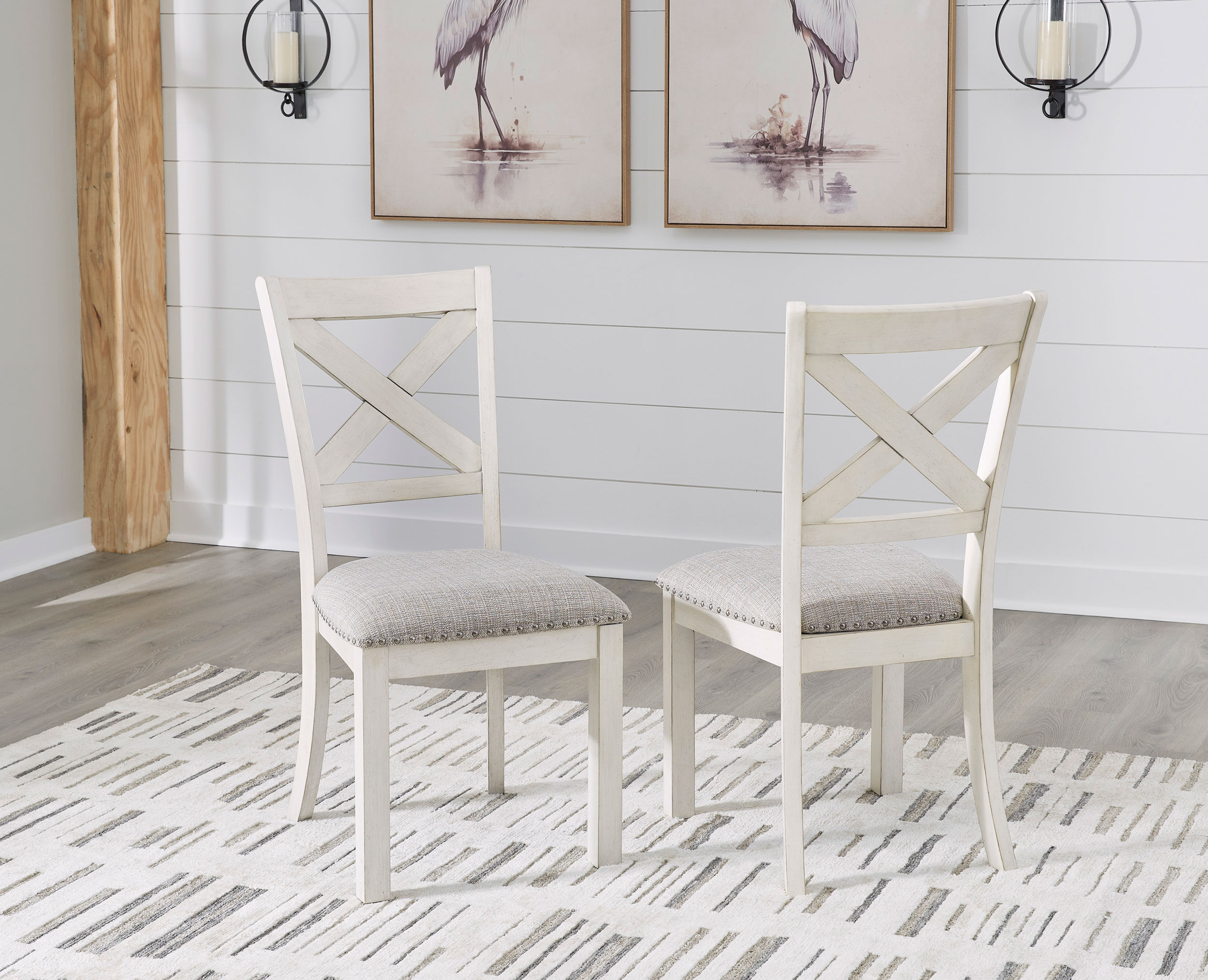 Robbinsdale Cottage-Style Dining Side Chair | Antique White