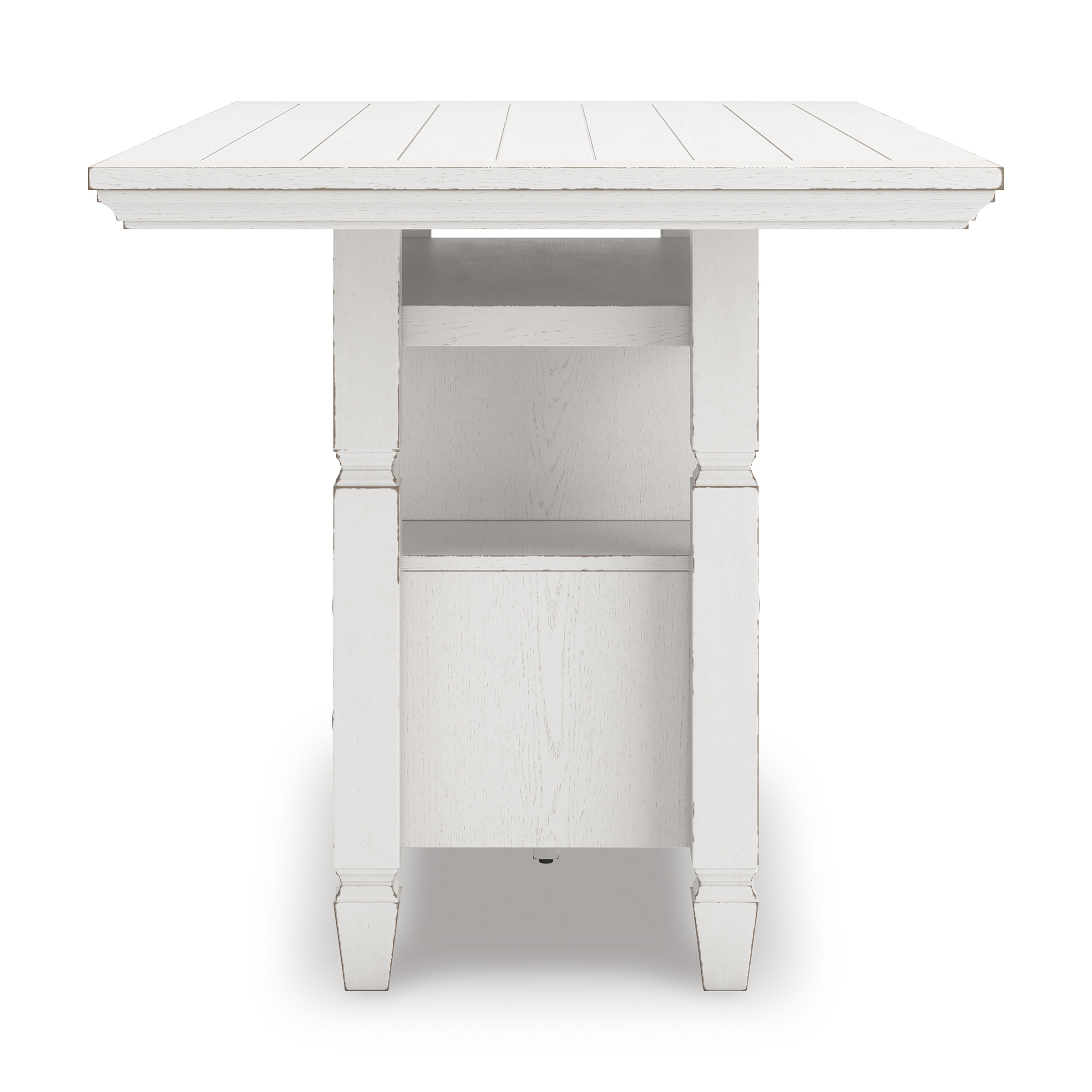 Robbinsdale Wood Counter Height Dining Table with Storage