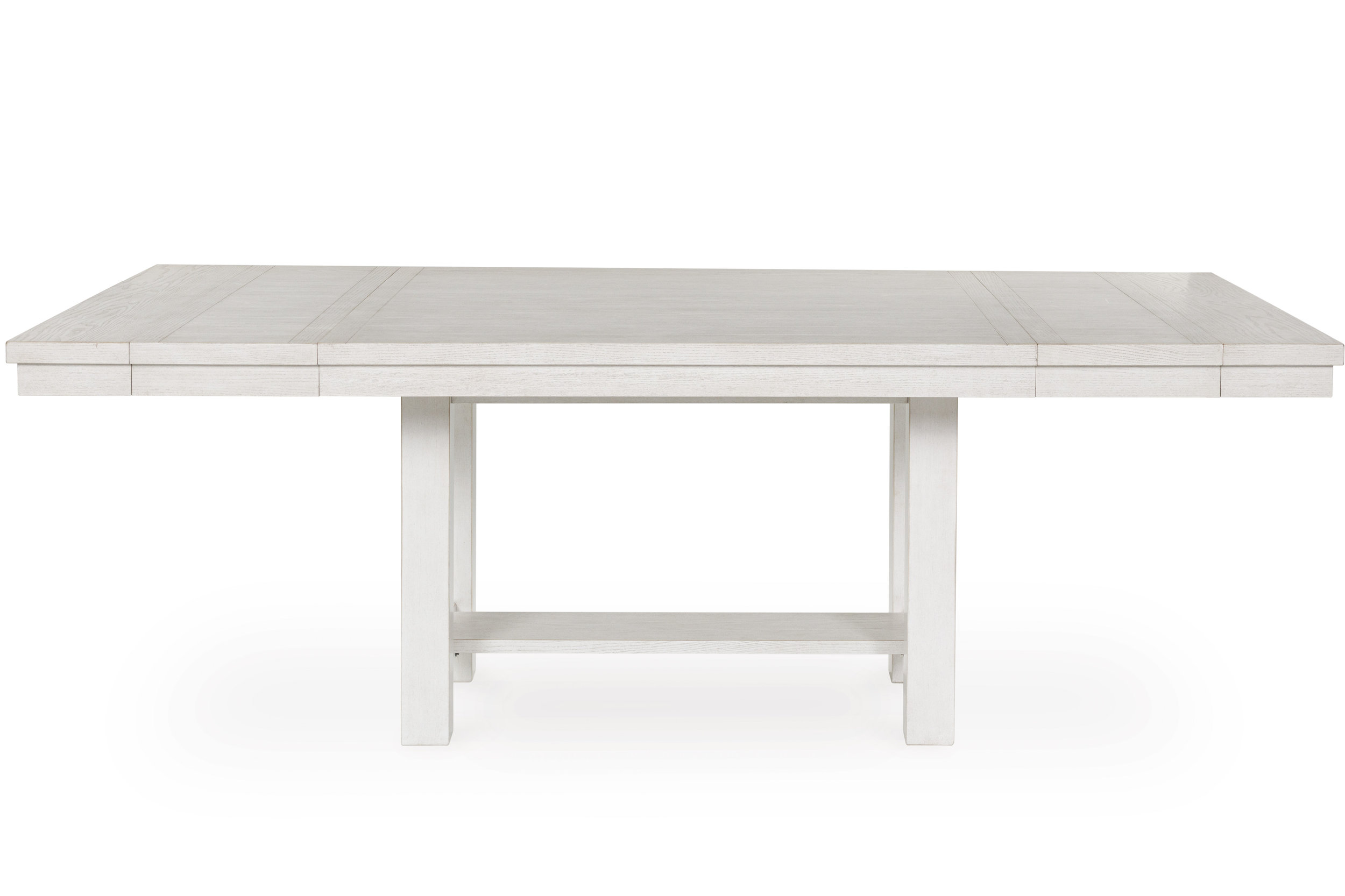 Robbinsdale Antique White Extendable Wood Dining Table | SohoMod