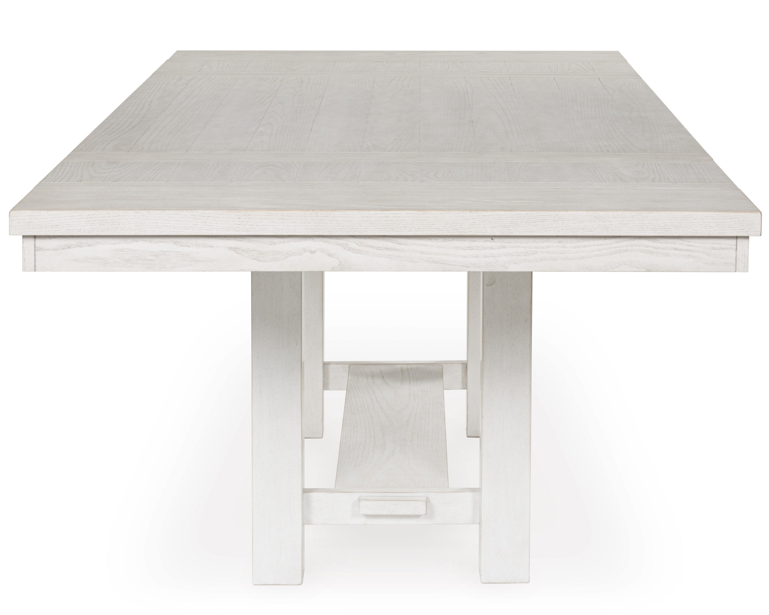 Robbinsdale Antique White Extendable Wood Dining Table | SohoMod