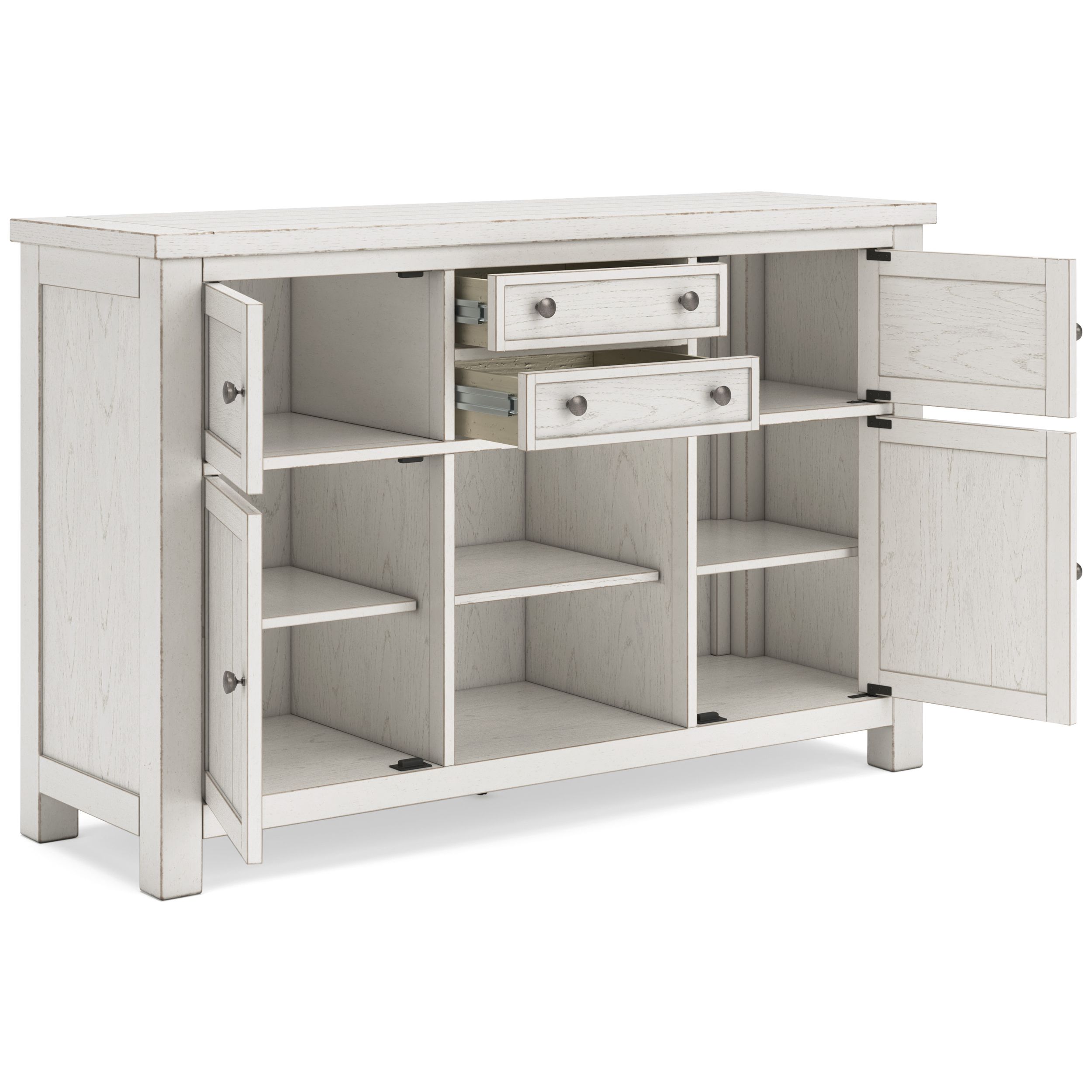 Robbinsdale Wood Dining Server - Antique White Farmhouse Buffet
