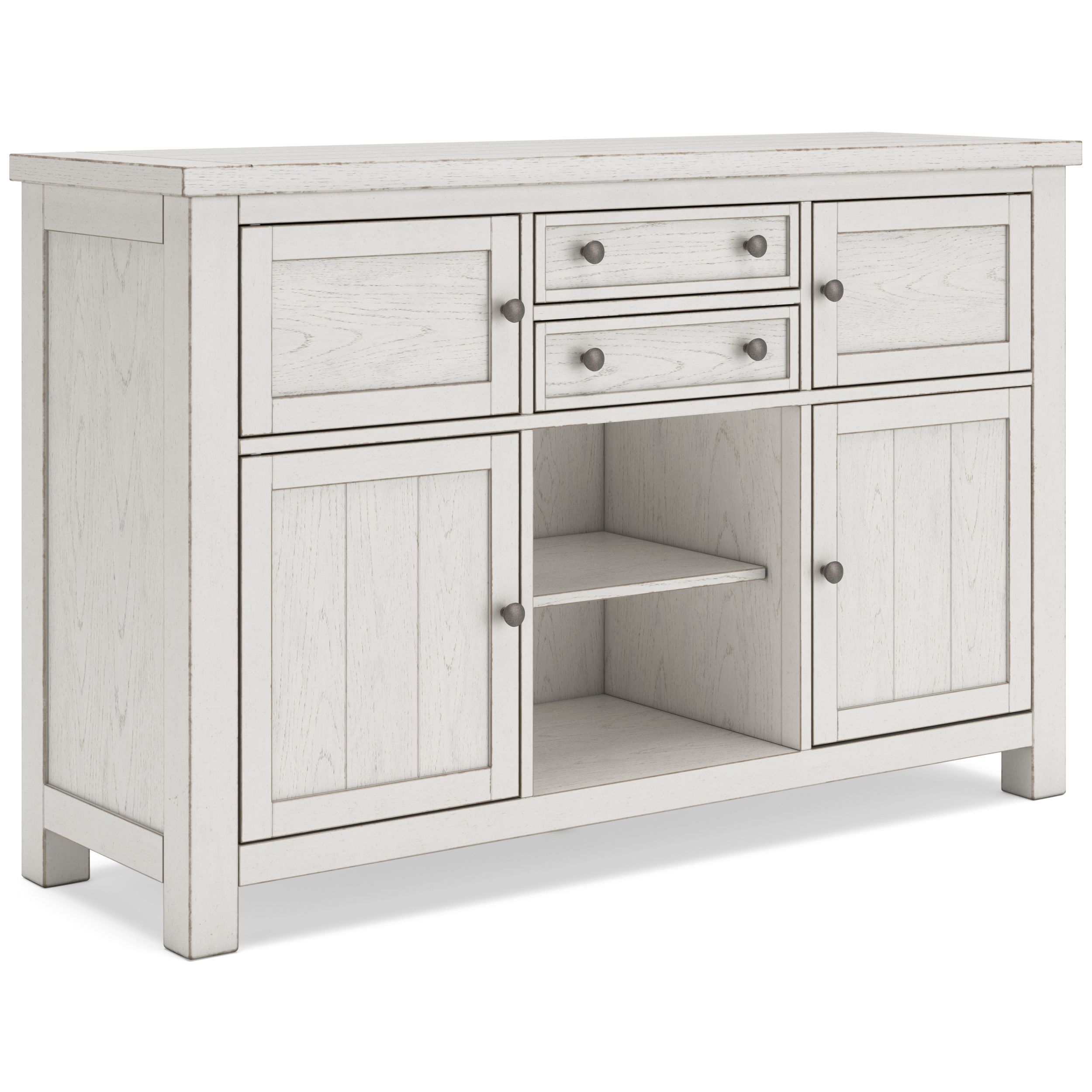 Robbinsdale Extendable Dining Set - Antique White | Ashley