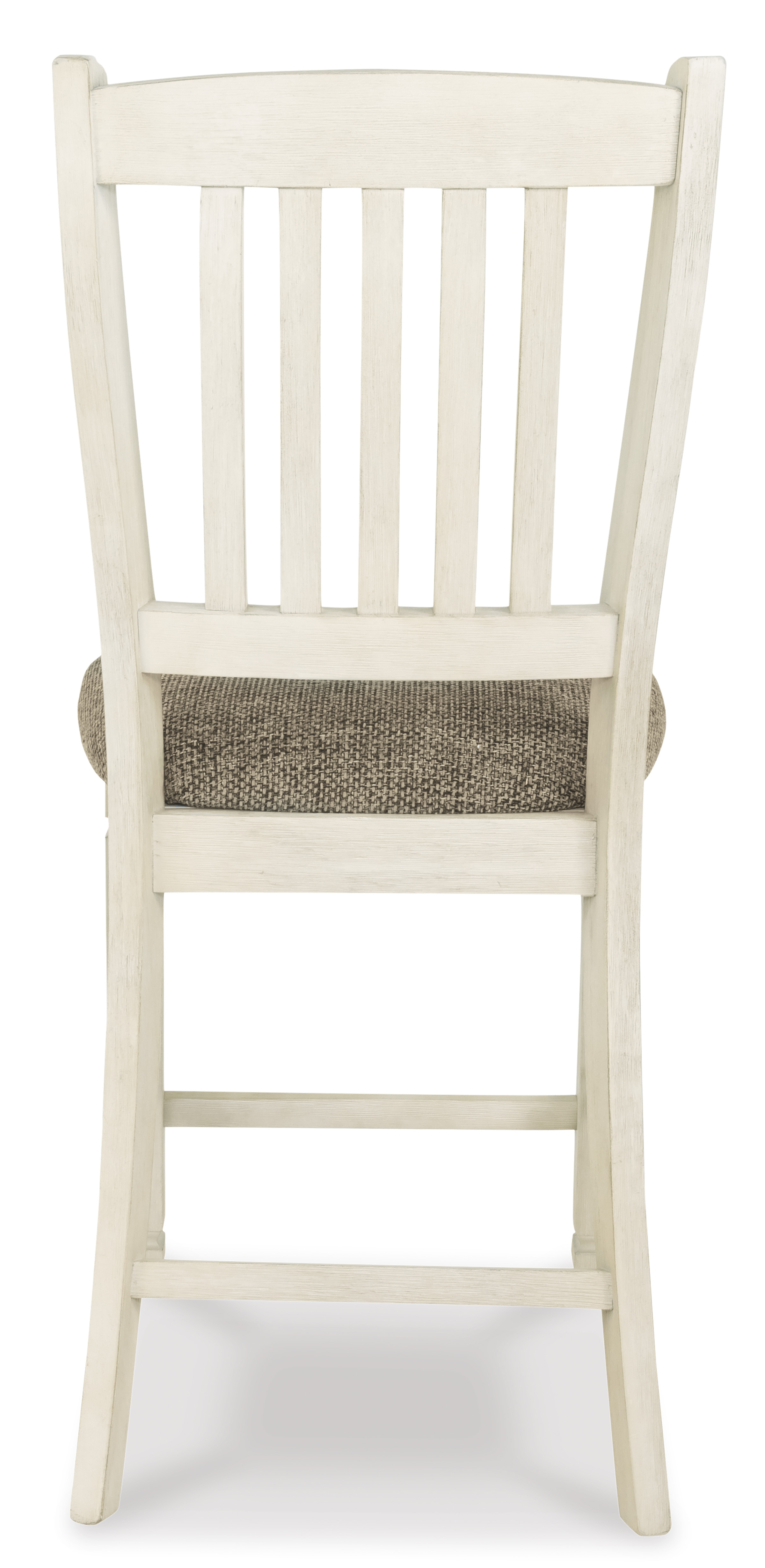Bolanburg Upholstered Barstool - Antiqued White (Set of 2)