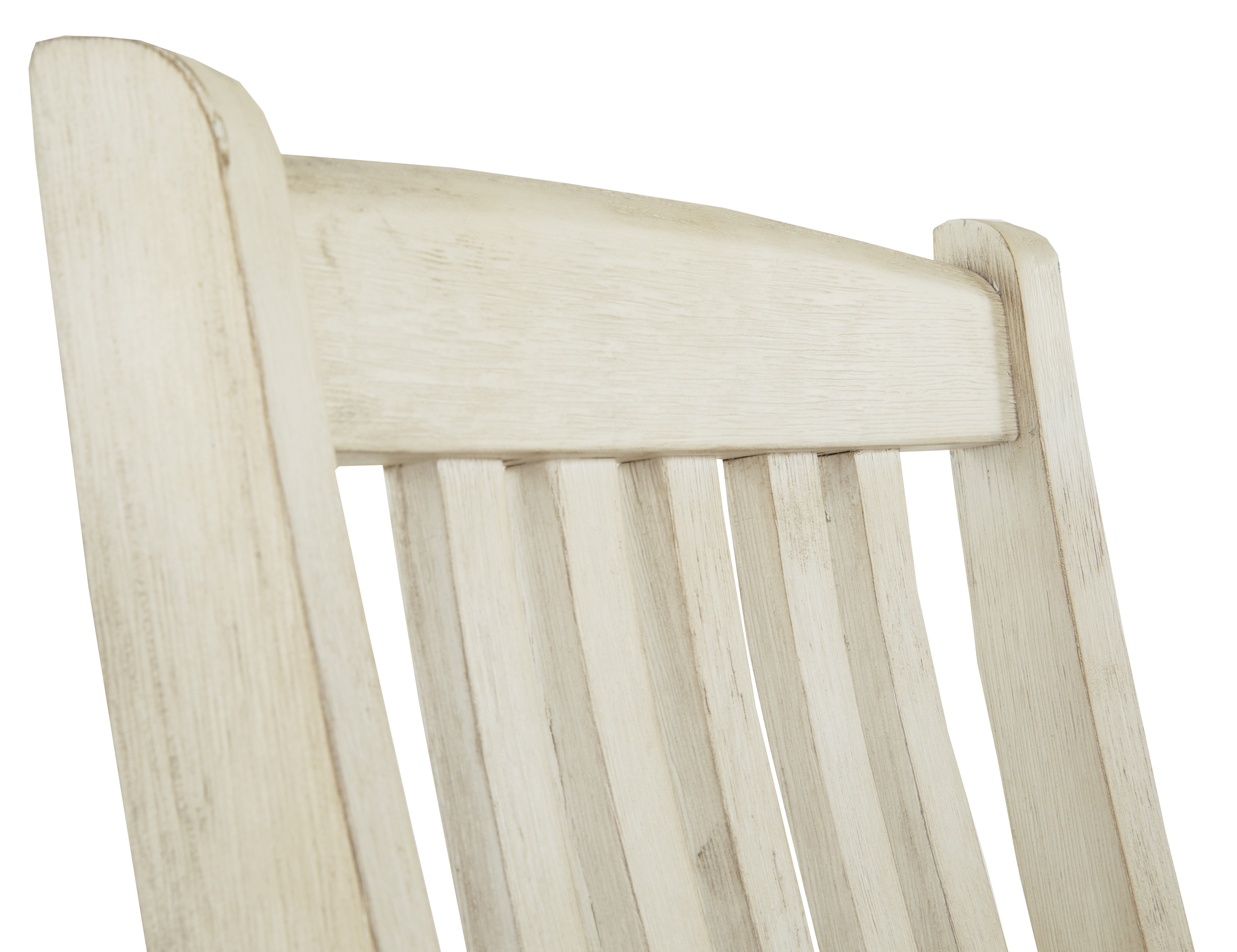 Bolanburg Upholstered Barstool - Antiqued White (Set of 2)