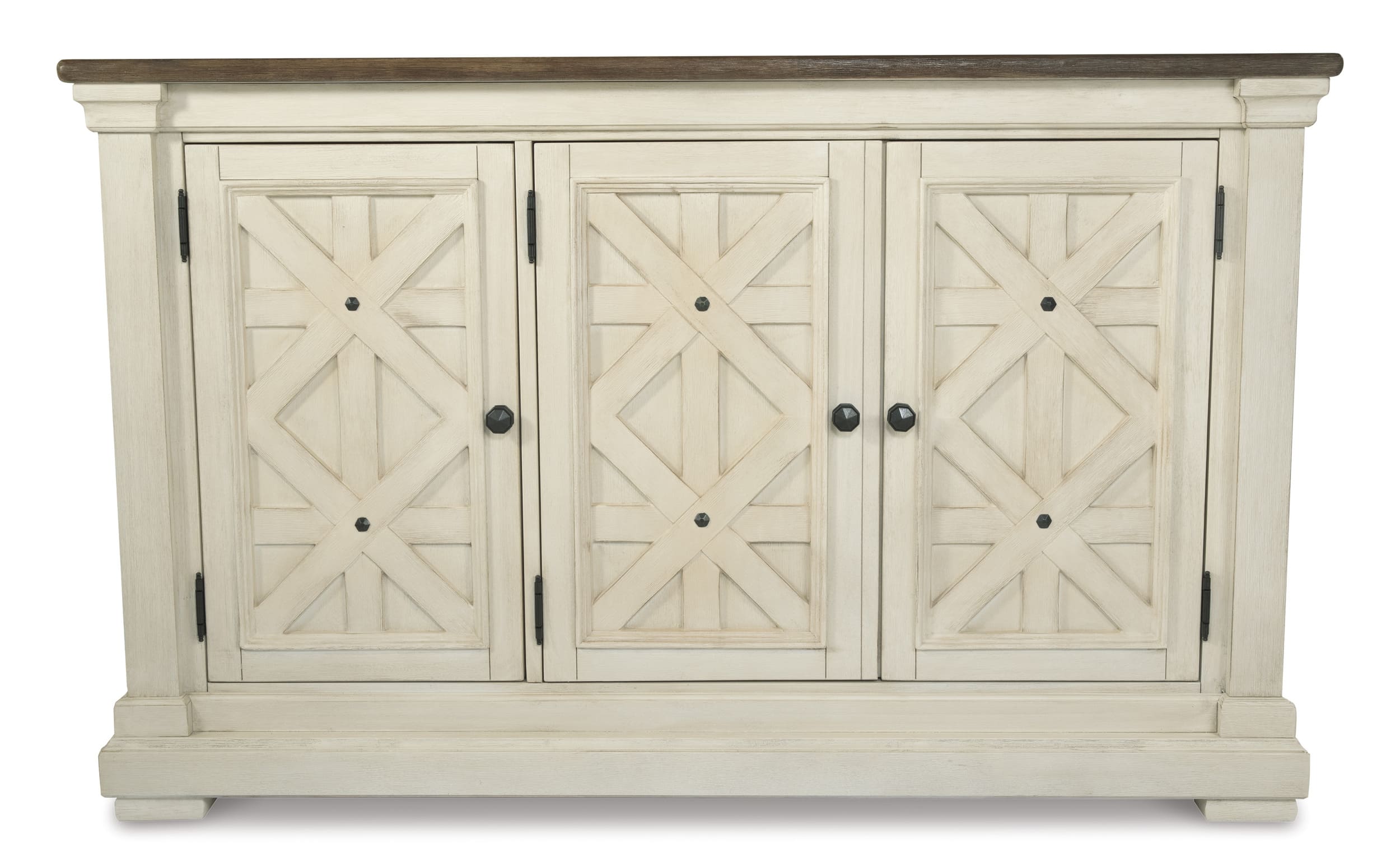 SM Bolanburg Wood Server w/3 Doors