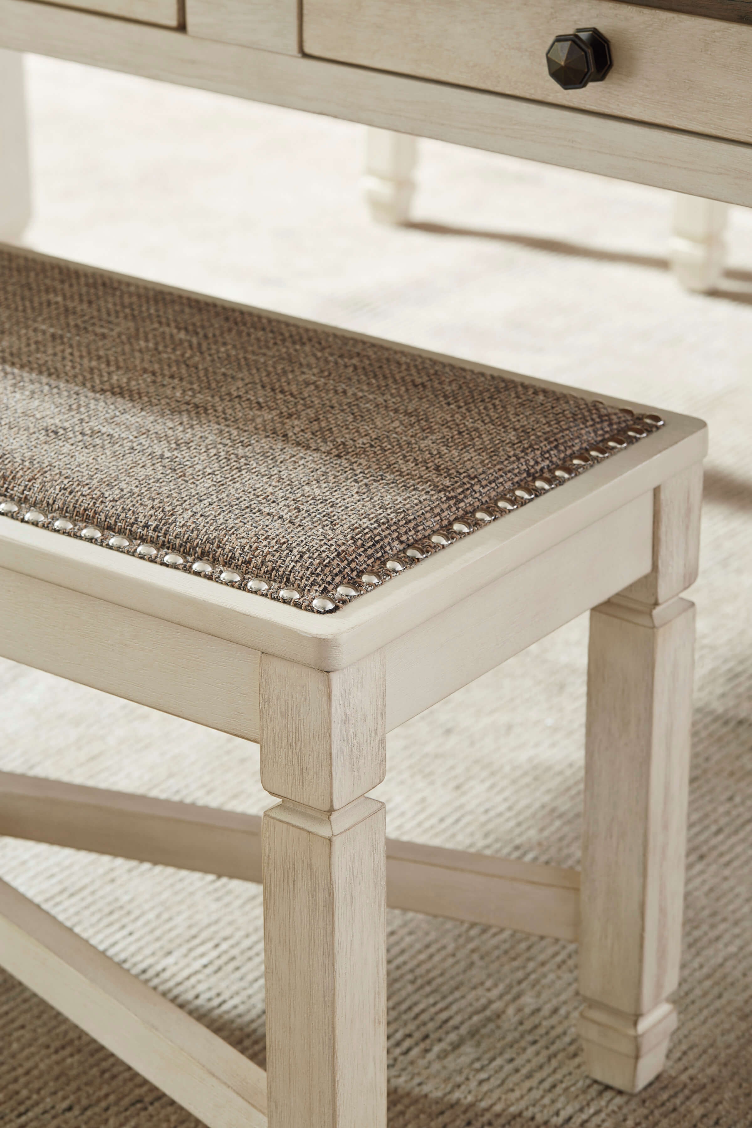 Bolanburg Fabric Dining Bench