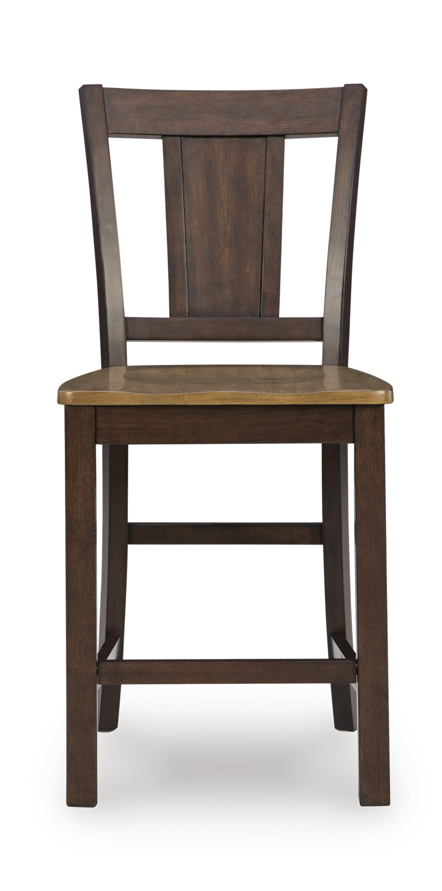 Rylandeen Wood Barstool - Two-Tone Rustic Bar Seating | Sohomod