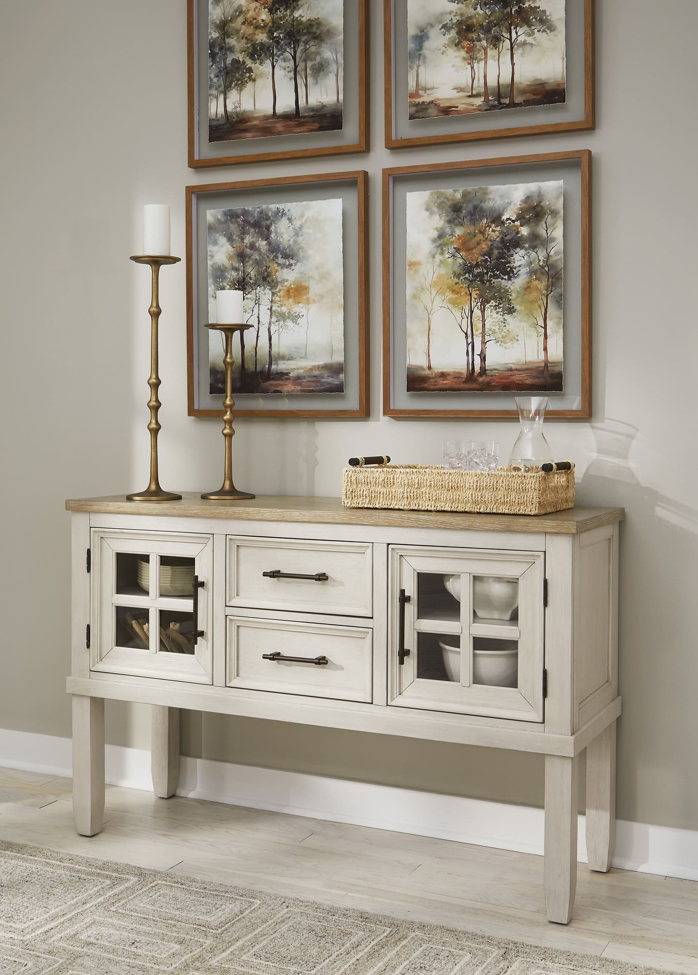 SM Shaybrock 5-Piece Wood Dining Room Set