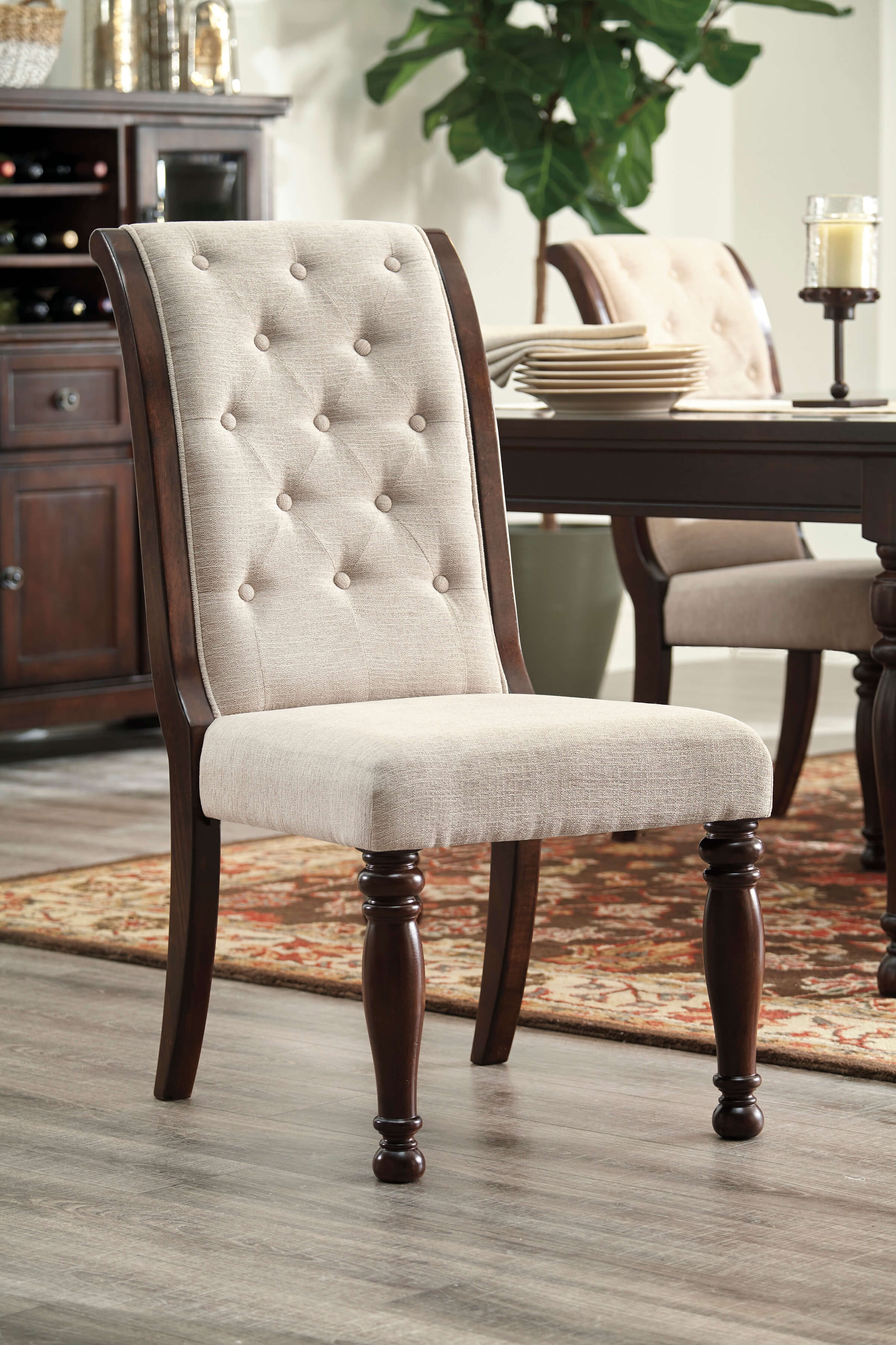 Porter Fabric Tufted Dining Chair