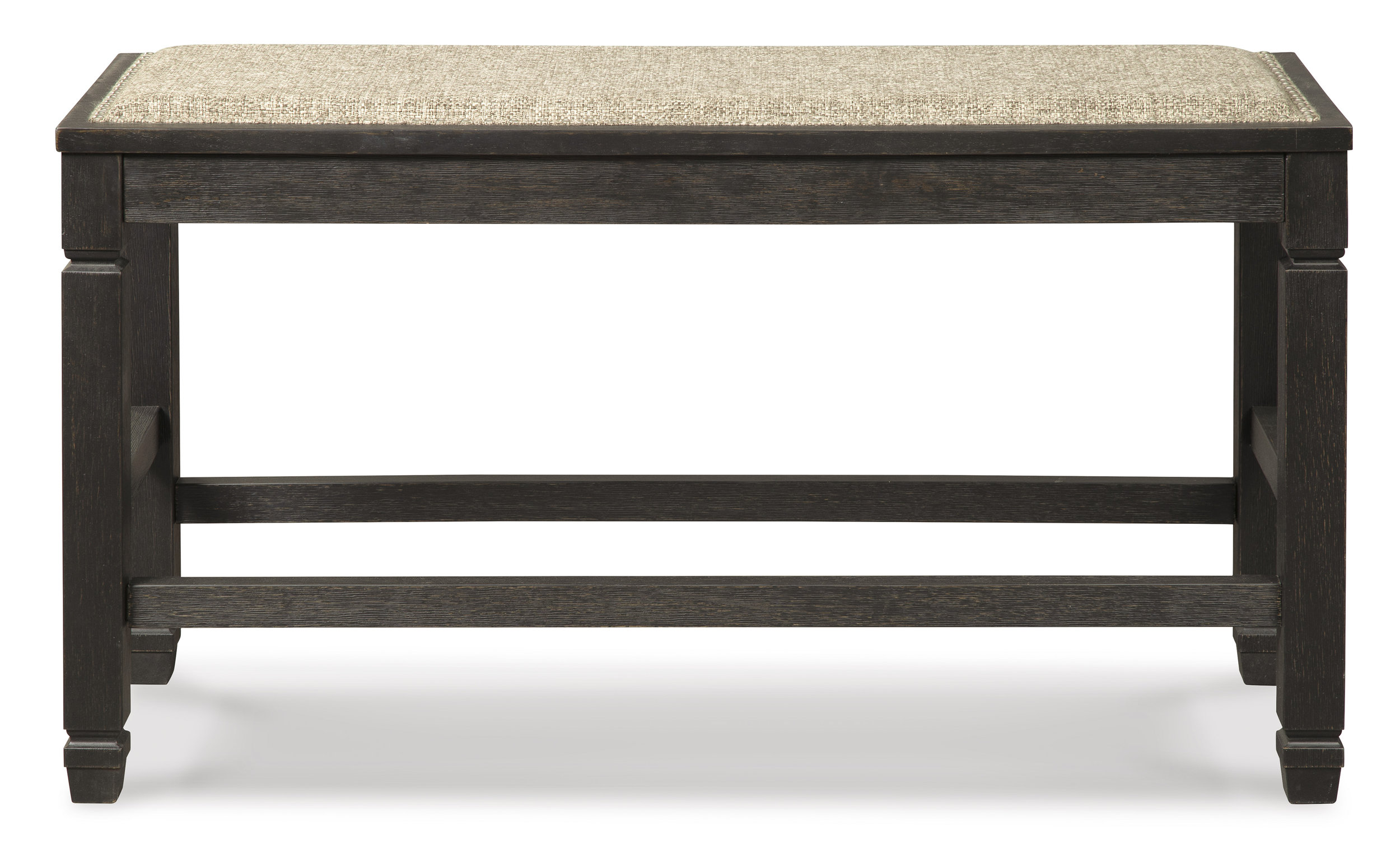 Tyler Creek Double Counter Bench - Rustic Upholstered | Sohomod